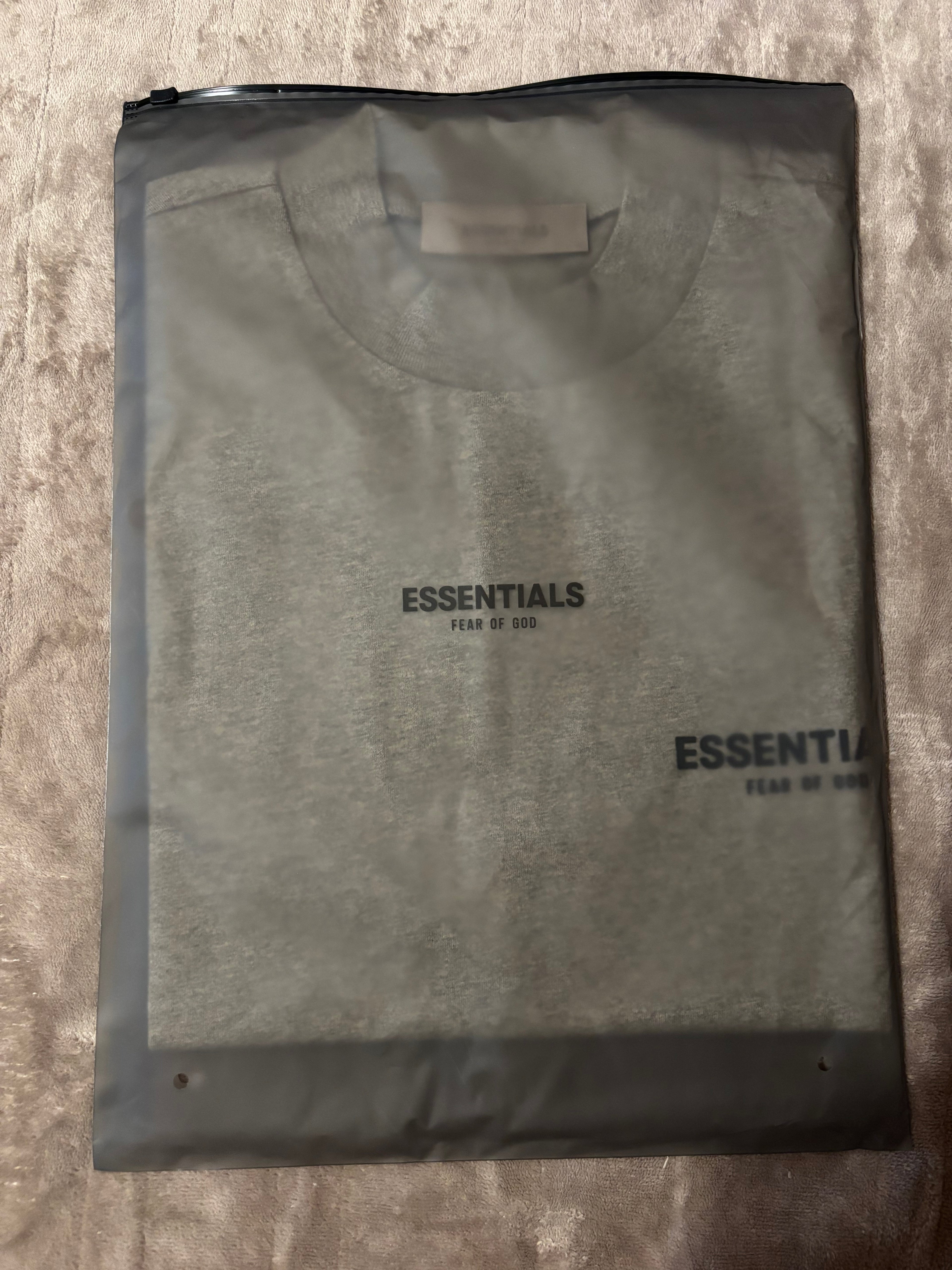 NEW Fear of God Essentials Dark Oatmeal T-Shirt Size XS-M