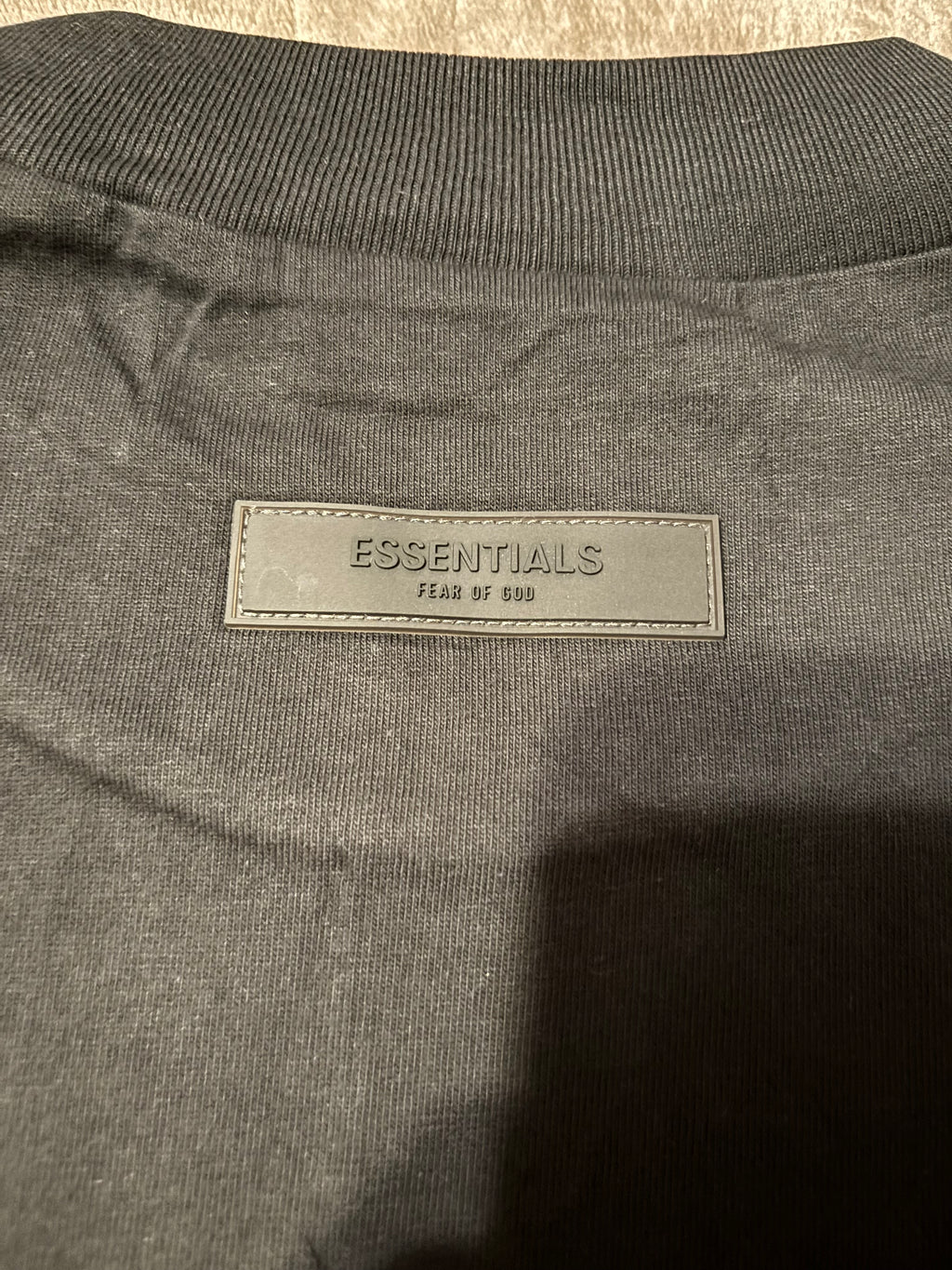 NEW Fear of God Essentials Black T-Shirt Size XS-M 100% Authentic✅