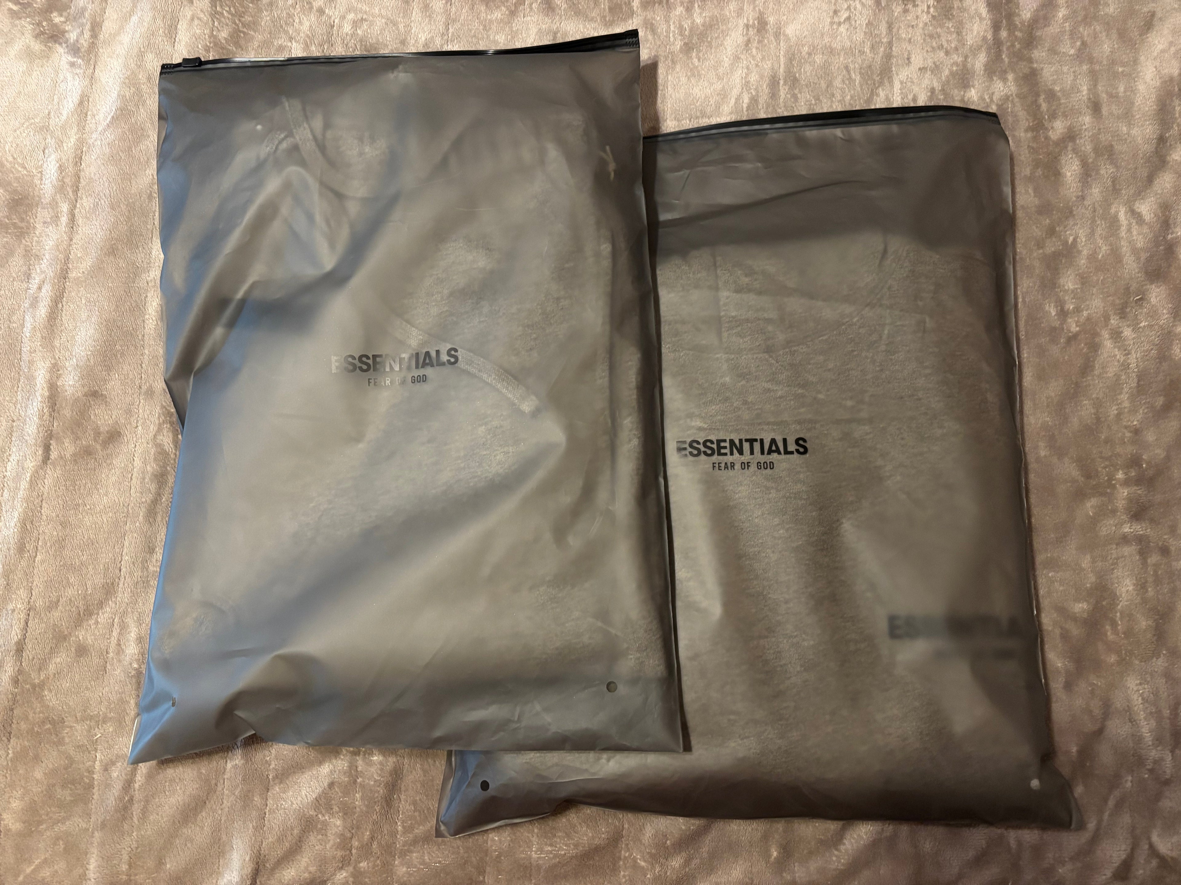NEW Fear of God Essentials Dark Oatmeal Cuffed Bundle Size XXS-L