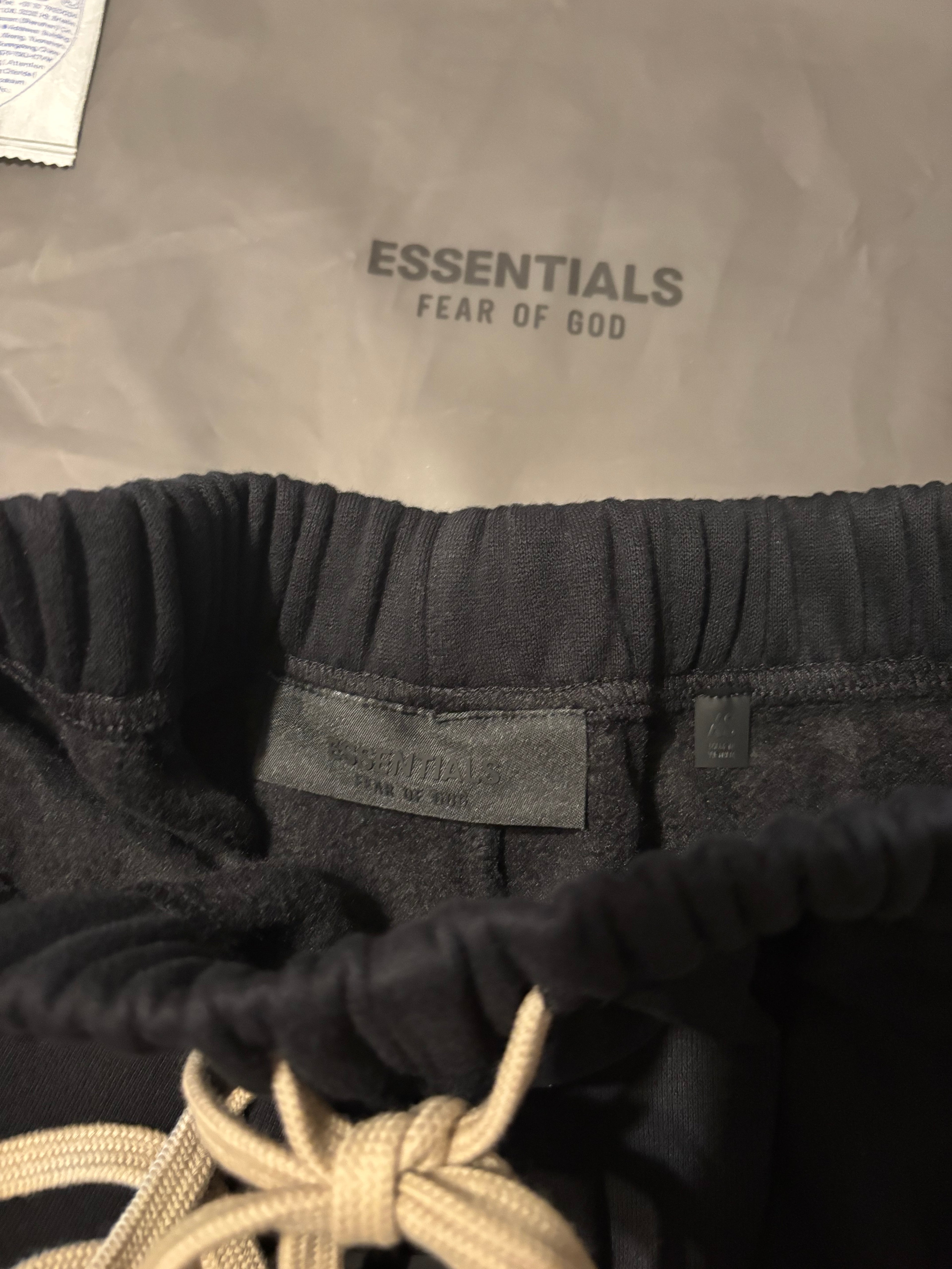 NEW NBA Fear of God Essentials Black Shorts Size XS-L