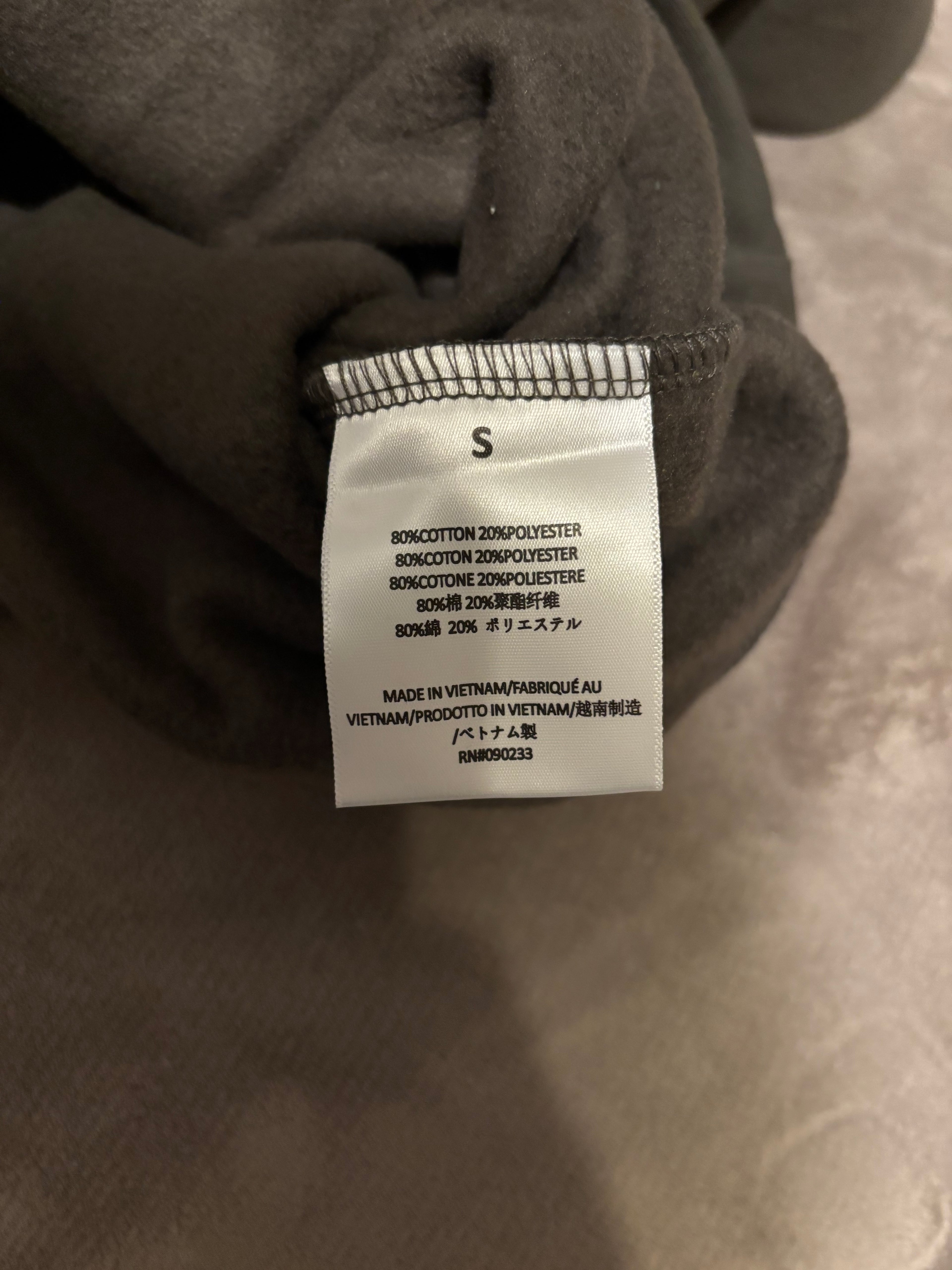 NEW Fear of God Essentials Off Black Hoodie Size XS-L