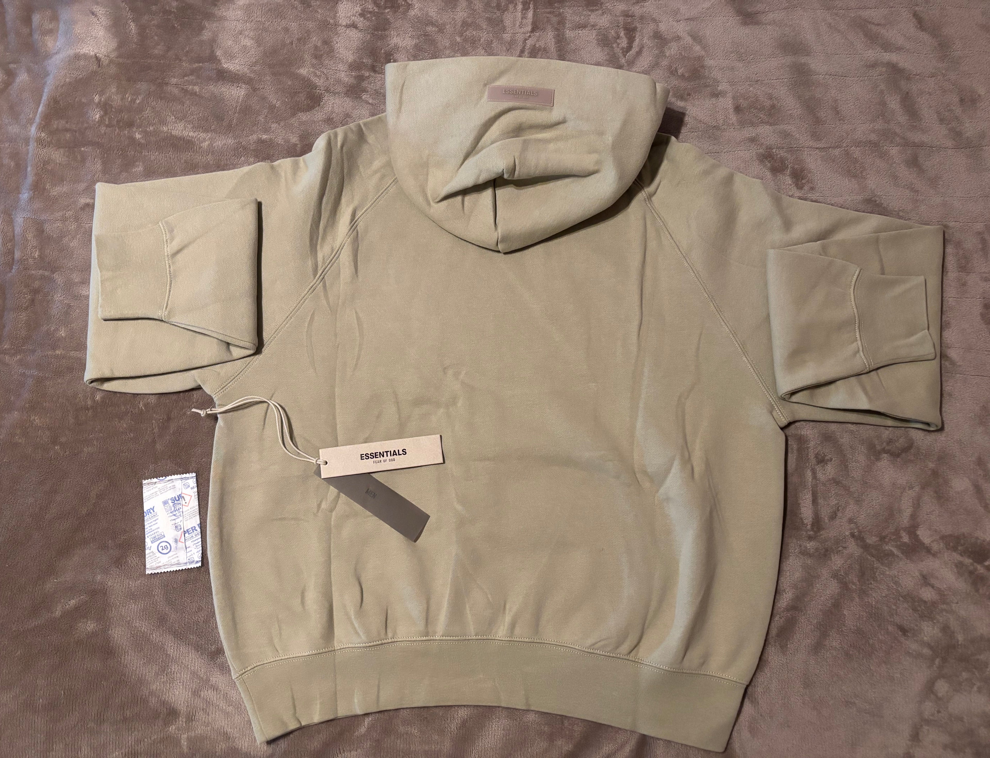 NEW Fear of God Essentials Sea Foam Hoodie Size XS-M