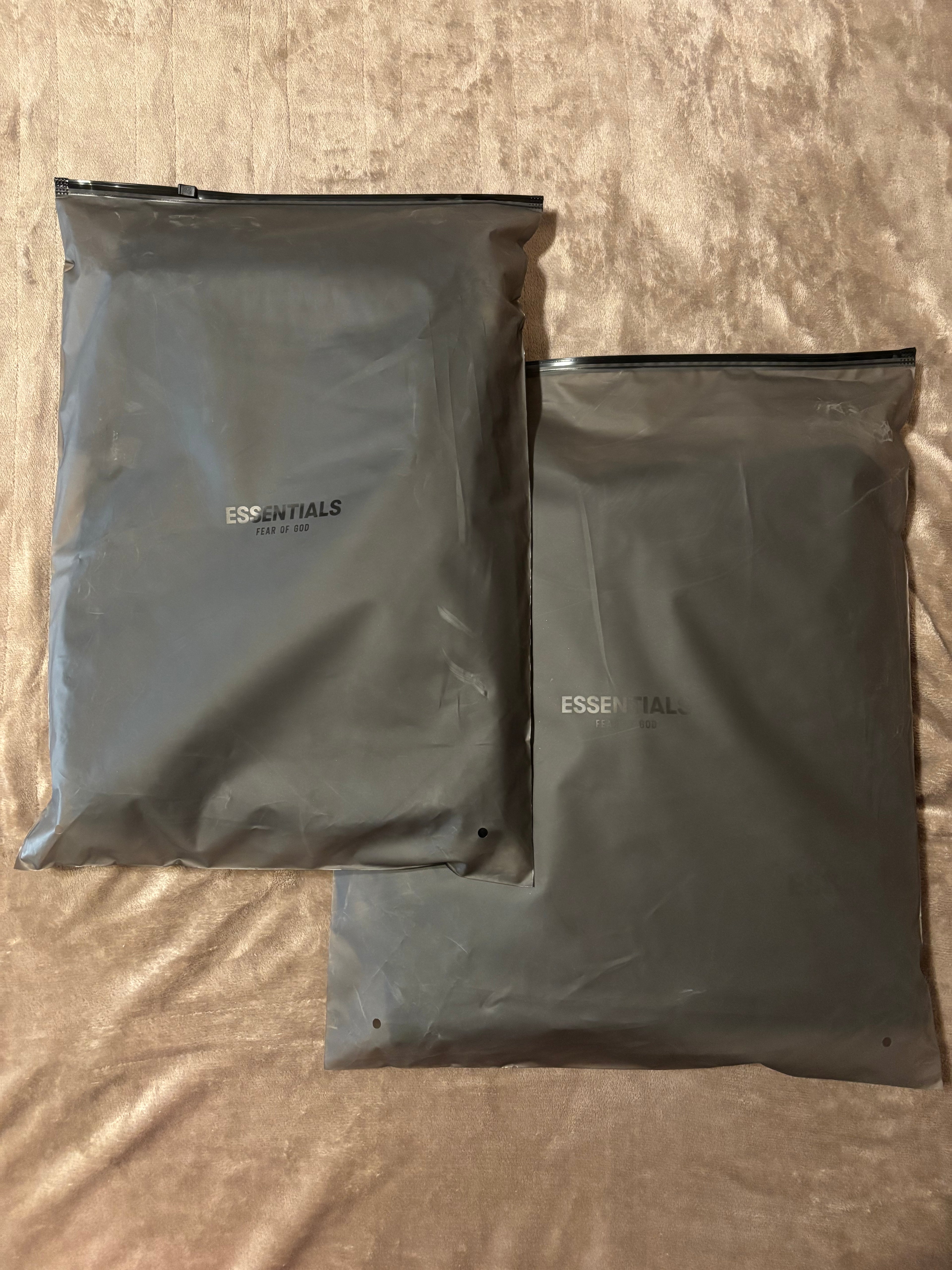 NEW Fear of God Essentials Black Cuffed Bundle Size XXS-L 100% Authentic✅