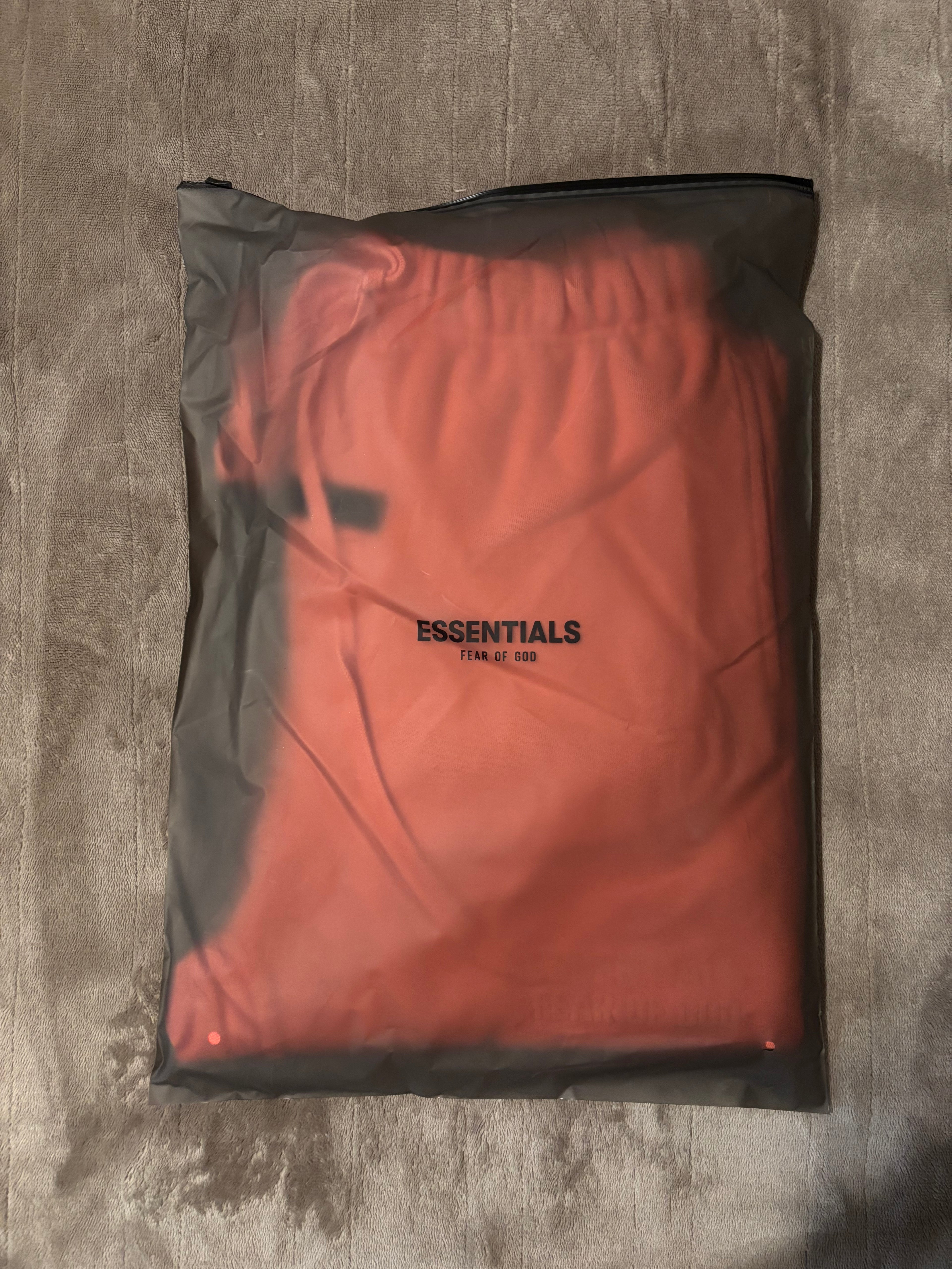 NEW Fear of God Essentials Coral Cuffed Sweatpants Size XXS