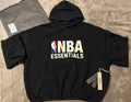 NEW NBA Fear of God Essentials Black Hoodie Size XS-M