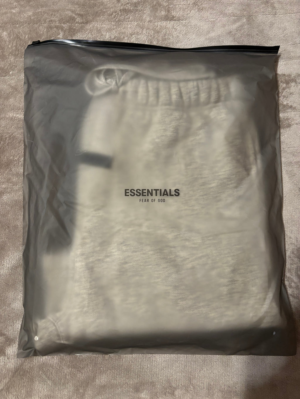 NEW Fear of God Essentials Light Oatmeal Shorts Size XS-L