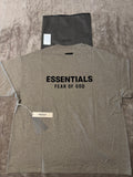 NEW Fear of God Essentials Heather Grey T-Shirt Size S-M