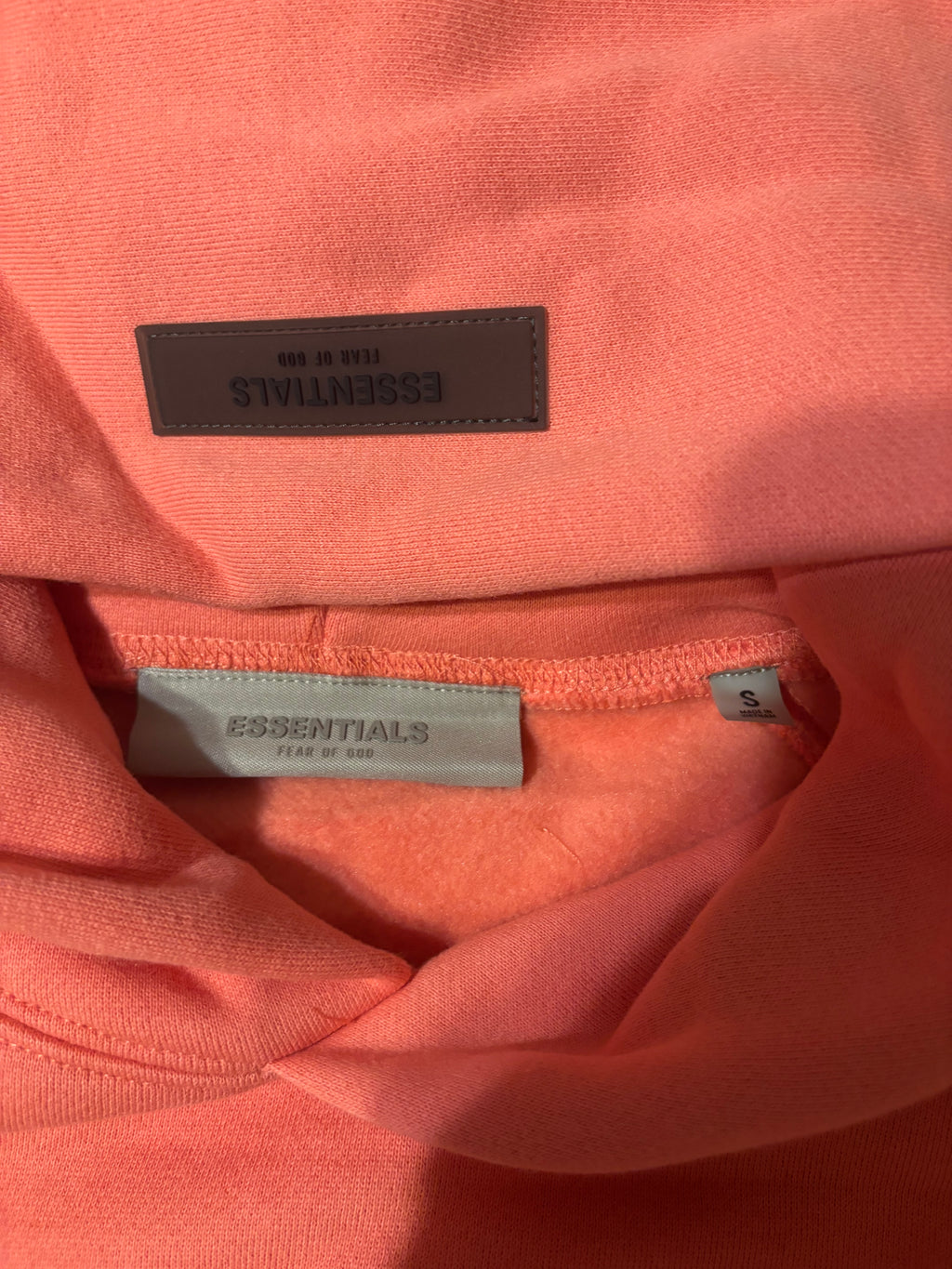 NEW Fear of God Essentials Coral Hoodie Size XS-XL