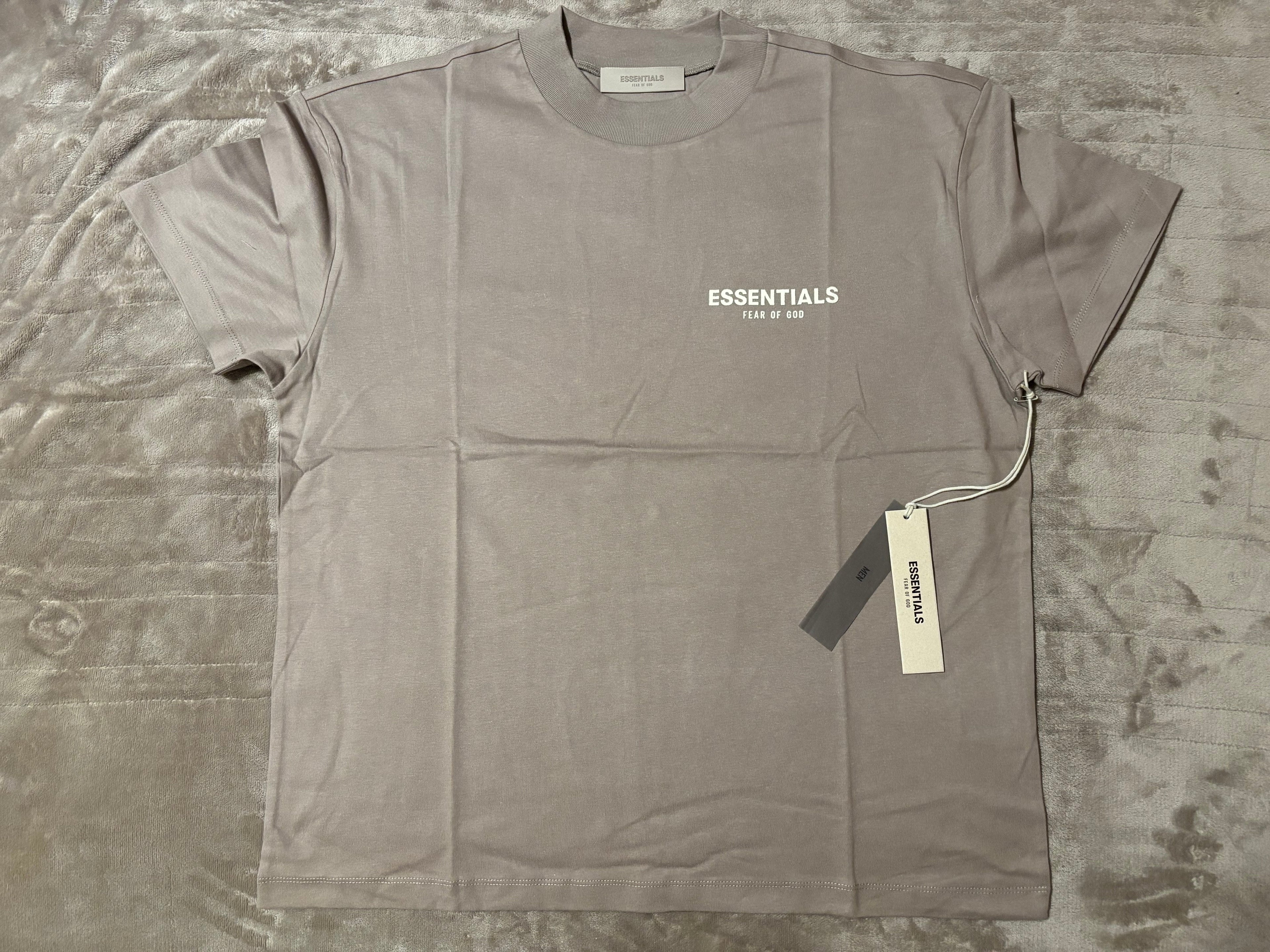 NEW Fear of God Essentials Desert Taupe T-Shirt Size XS 100% Authentic✅