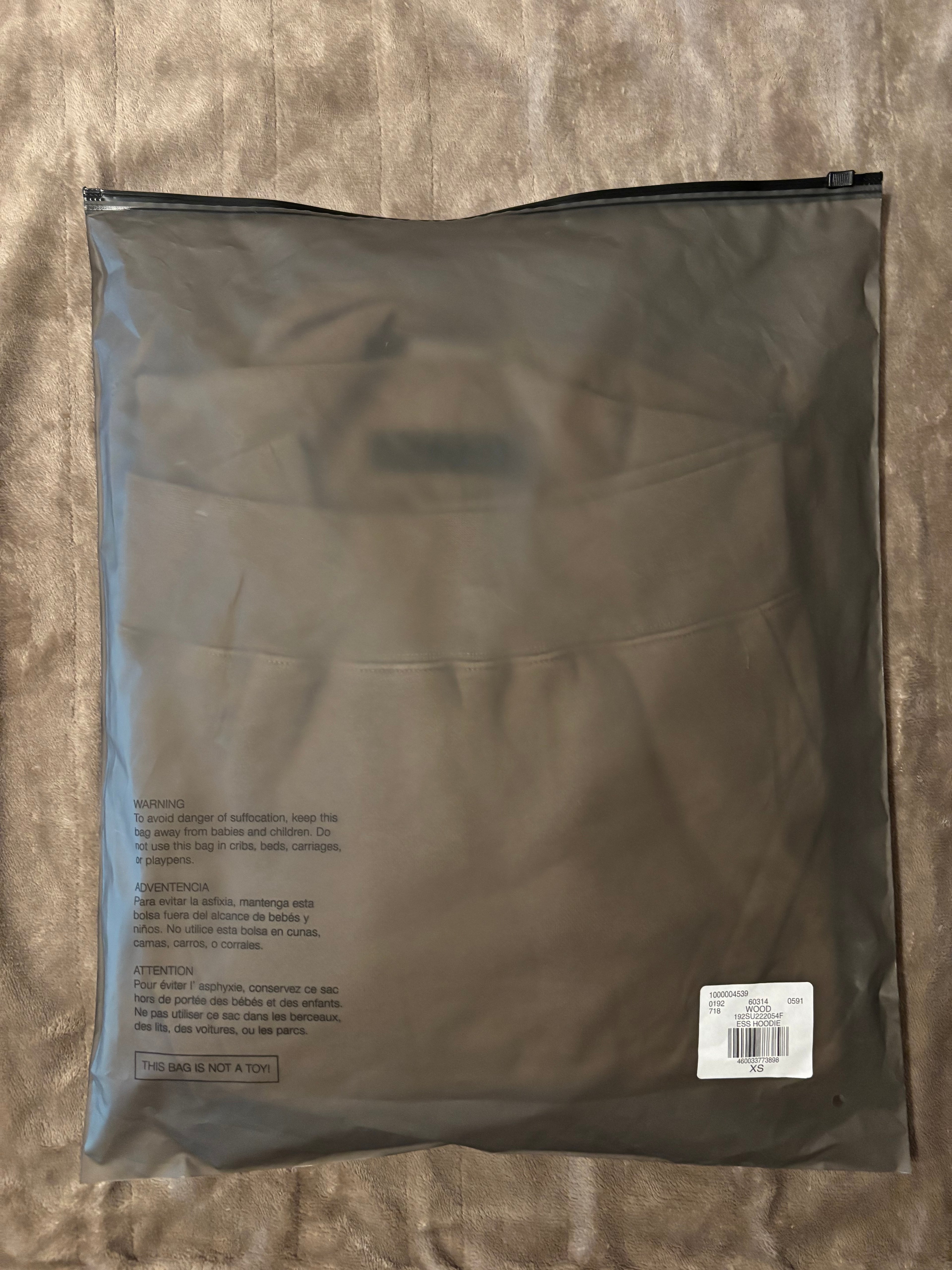 NEW Fear of God Essentials Wood Hoodie Size XS-M
