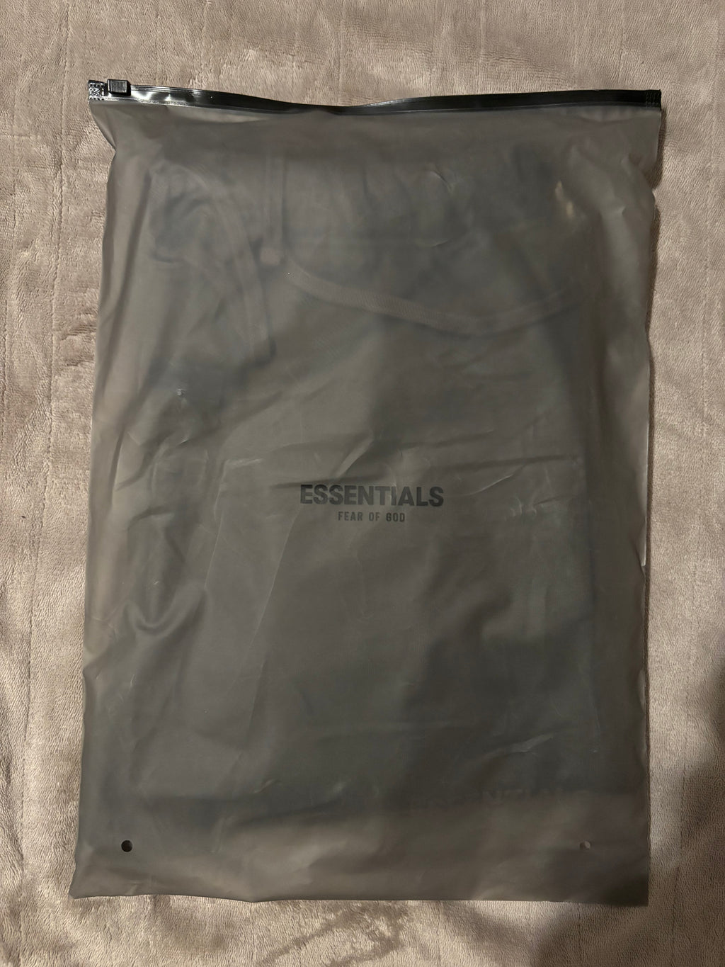 NEW Fear of God Essentials Off Black Relaxed Sweatpants Size XS-L