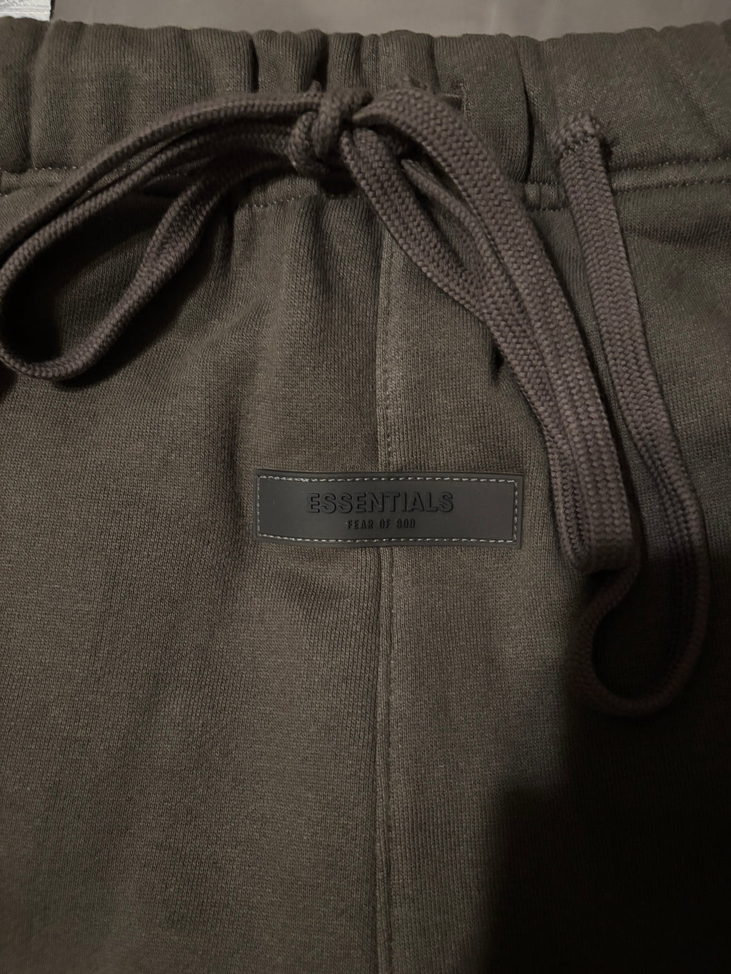 NEW Fear of God Essentials Off Black Relaxed Sweatpants Size XS-L