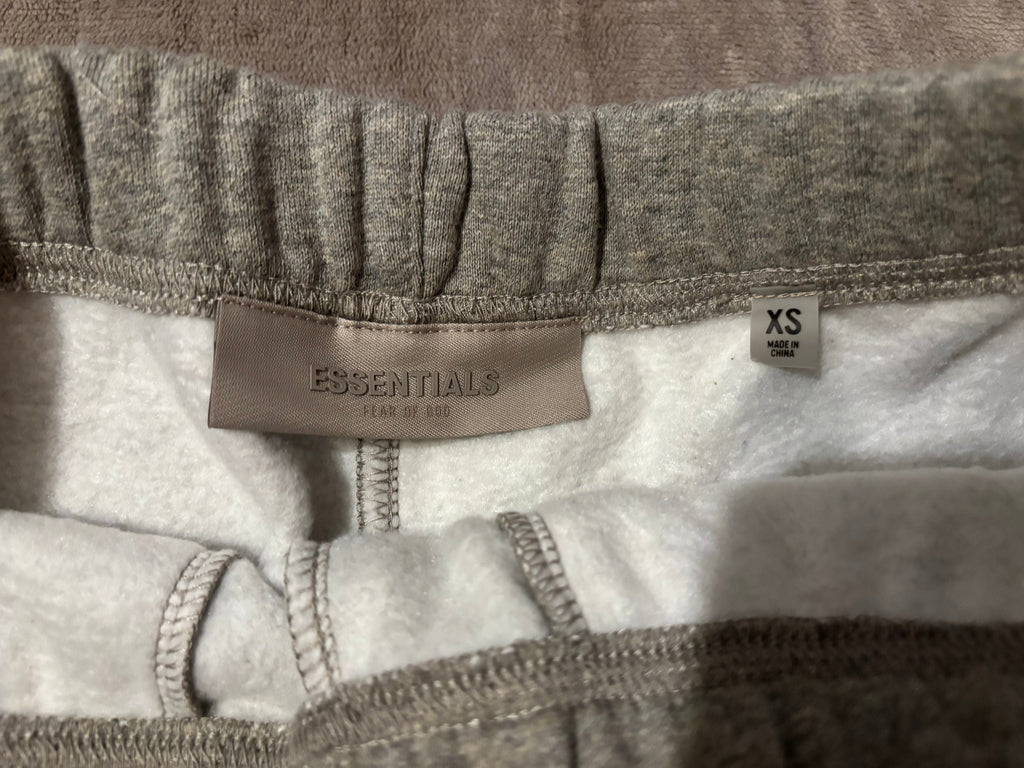 NEW Fear of God Essentials Dark Oatmeal Shorts Size XS-S