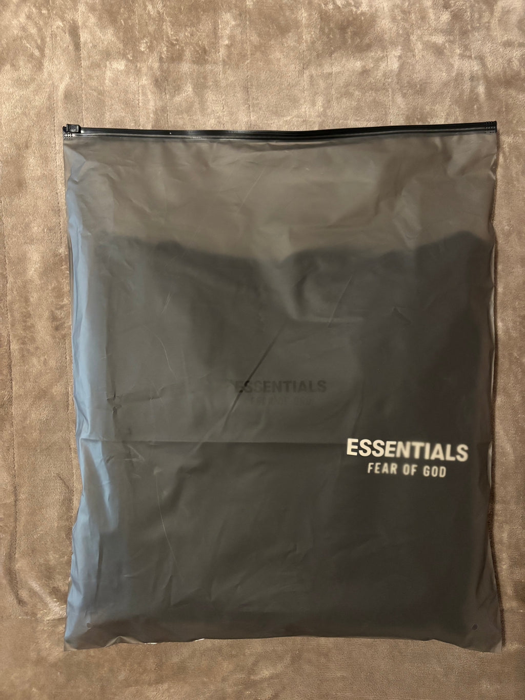 NEW Fear of God Essentials Black White Letters Hoodie Size XS-XL 100% Authentic✅ | 2024 Release