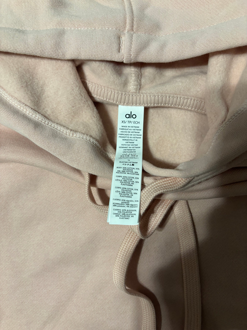 NEW Alo Yoga Ballet Pink Unisex Hoodie Size XS-L