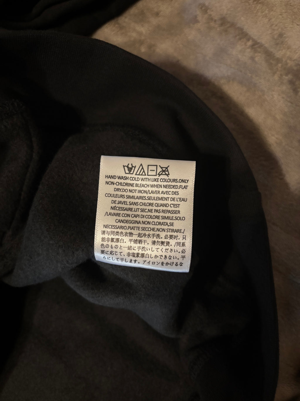 NEW Fear of God Essentials Black Hoodie Size Large 100% Authentic✅