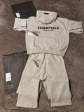 NEW Fear of God Essentials Light Oatmeal Relaxed Bundle Size XXS-L