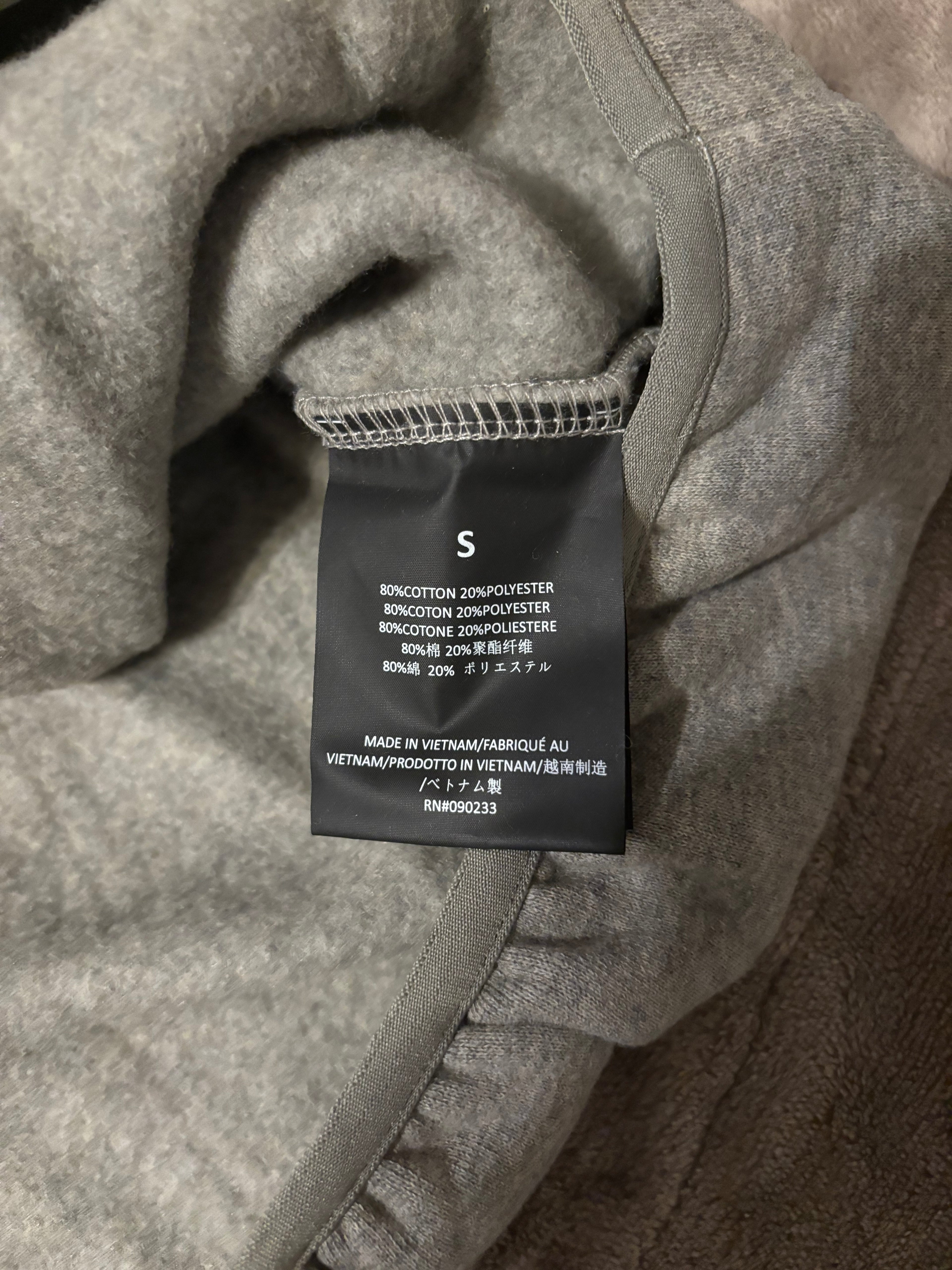 NEW NBA Fear of God Essentials Warm Heather Hoodie Size Small