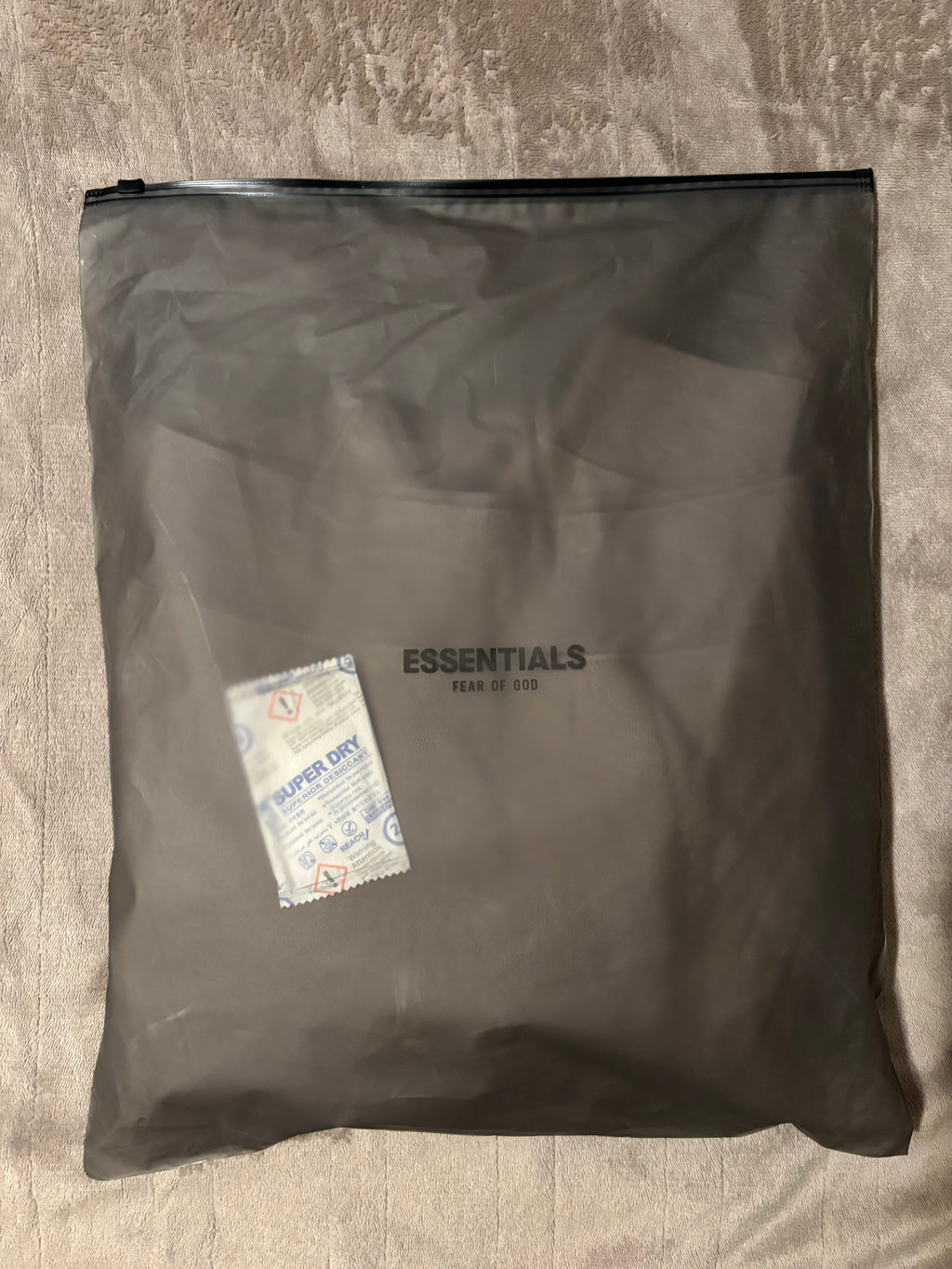 NEW Fear of God Essentials Desert Taupe Hoodie Size S-L 100% Authentic✅