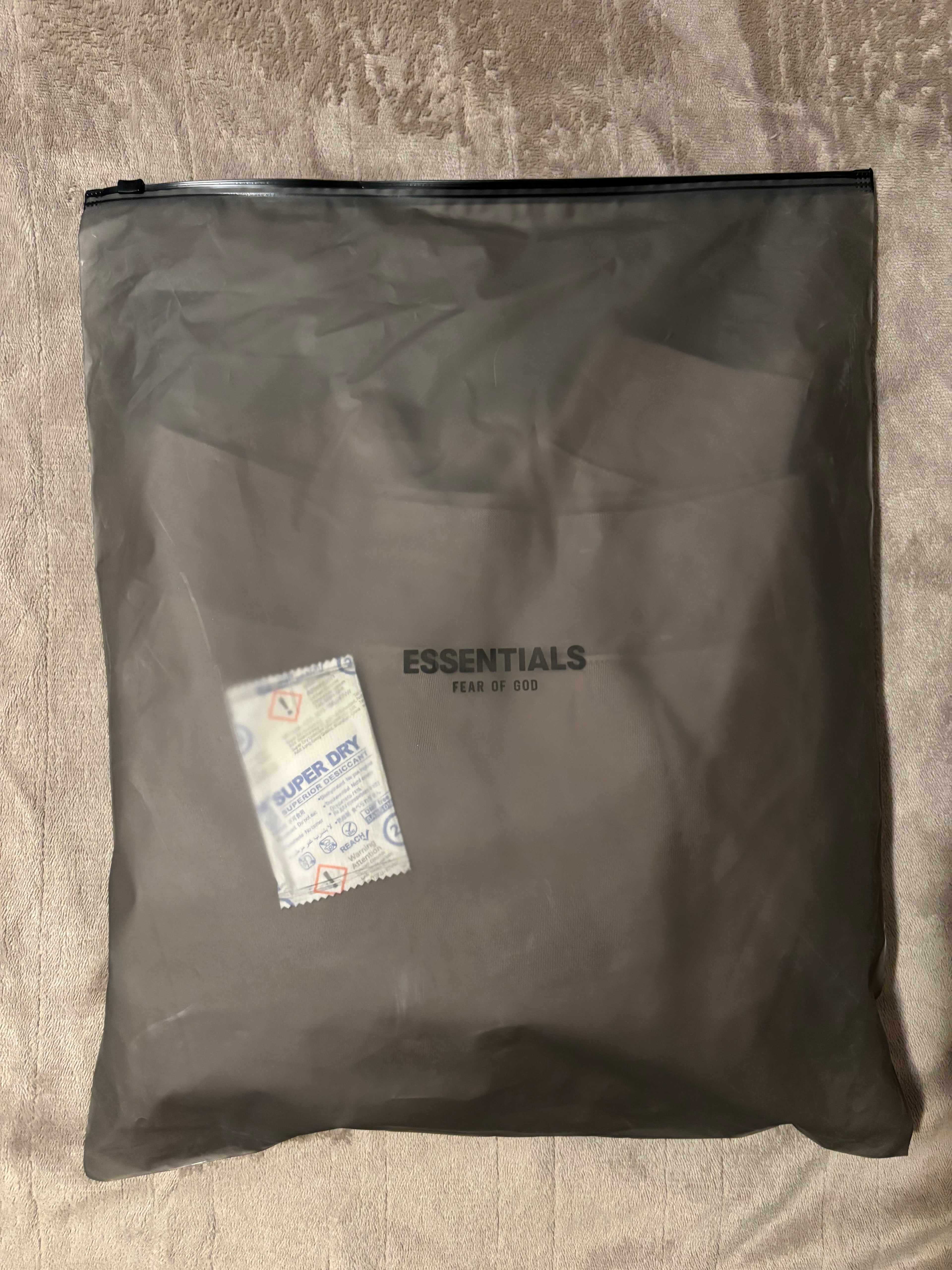 NEW Fear of God Essentials Desert Taupe Hoodie Size S-L 100% Authentic✅