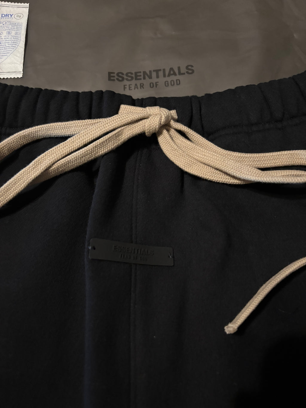 NEW NBA Fear of God Essentials Relaxed Black Sweatpants Size S-XL