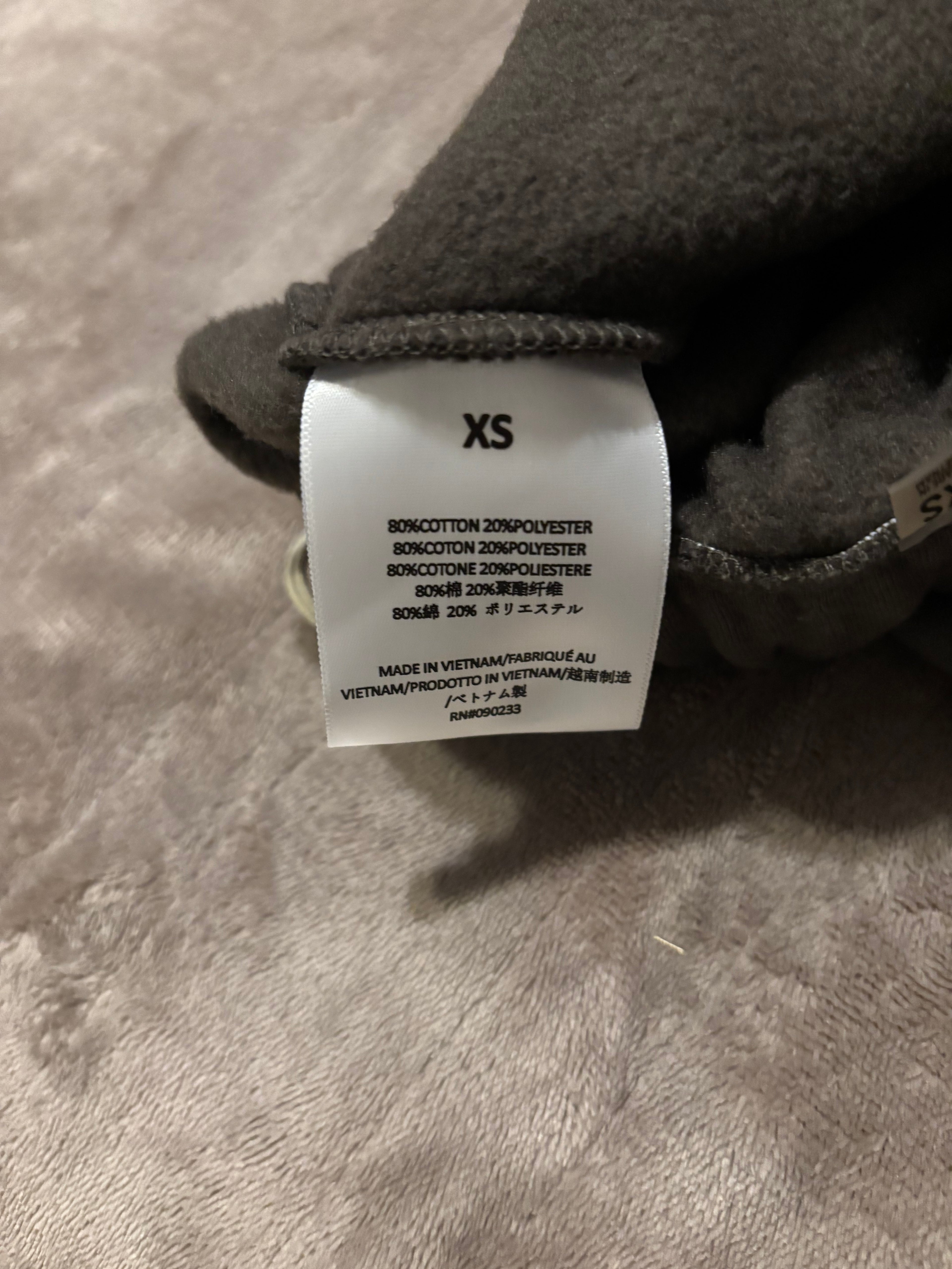 NEW Fear of God Essentials Off Black Relaxed Sweatpants Size XS-L