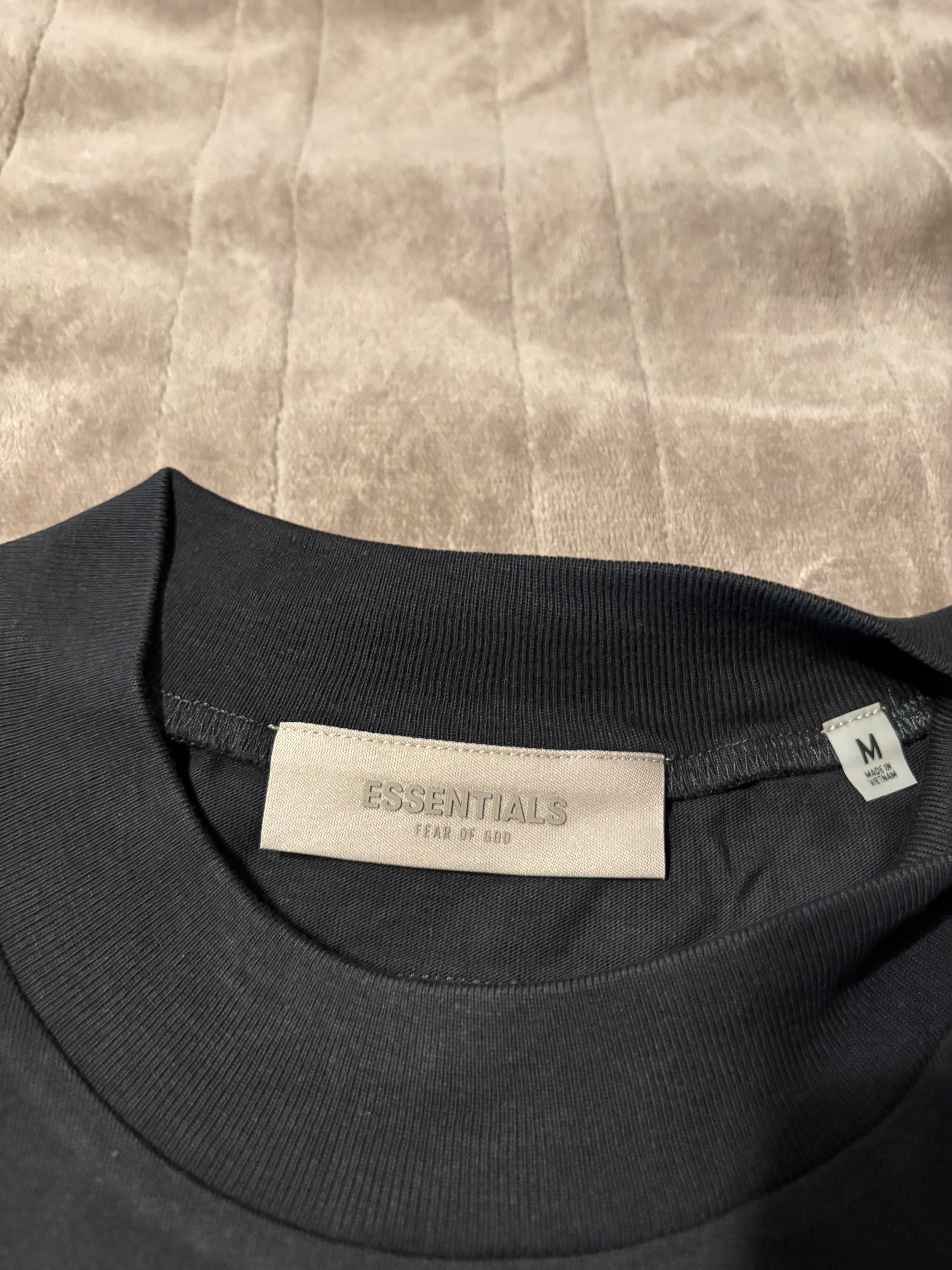 NEW Fear of God Essentials Black T-Shirt Size XS-M 100% Authentic✅