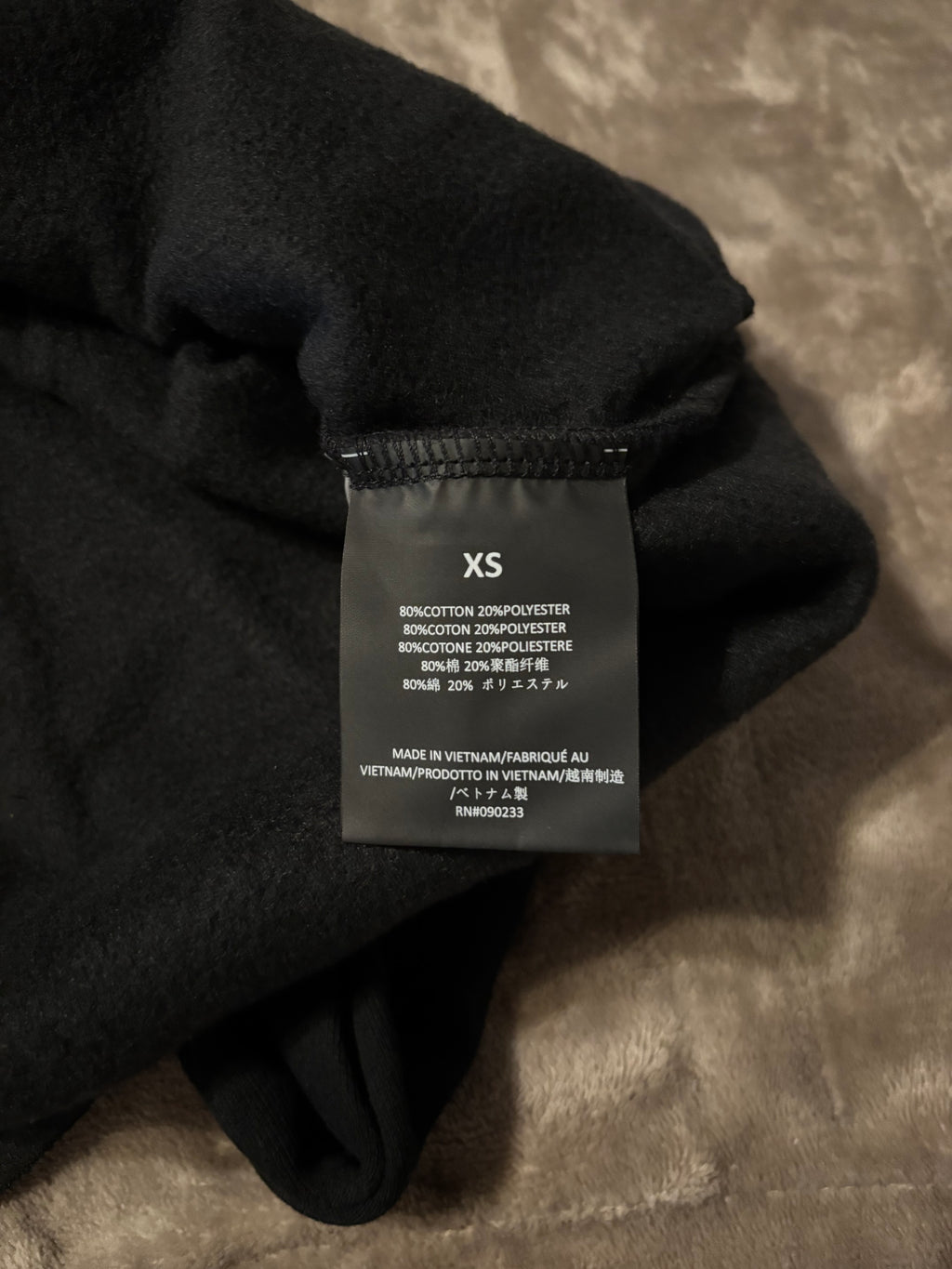 NEW NBA Fear of God Essentials Black Hoodie Size XS-S