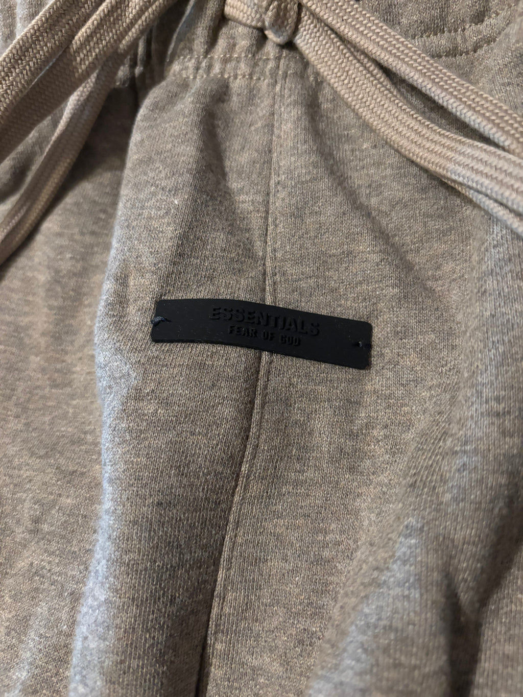 NEW Fear of God Essentials Heather Grey Cuffed Sweatpants Size S-M