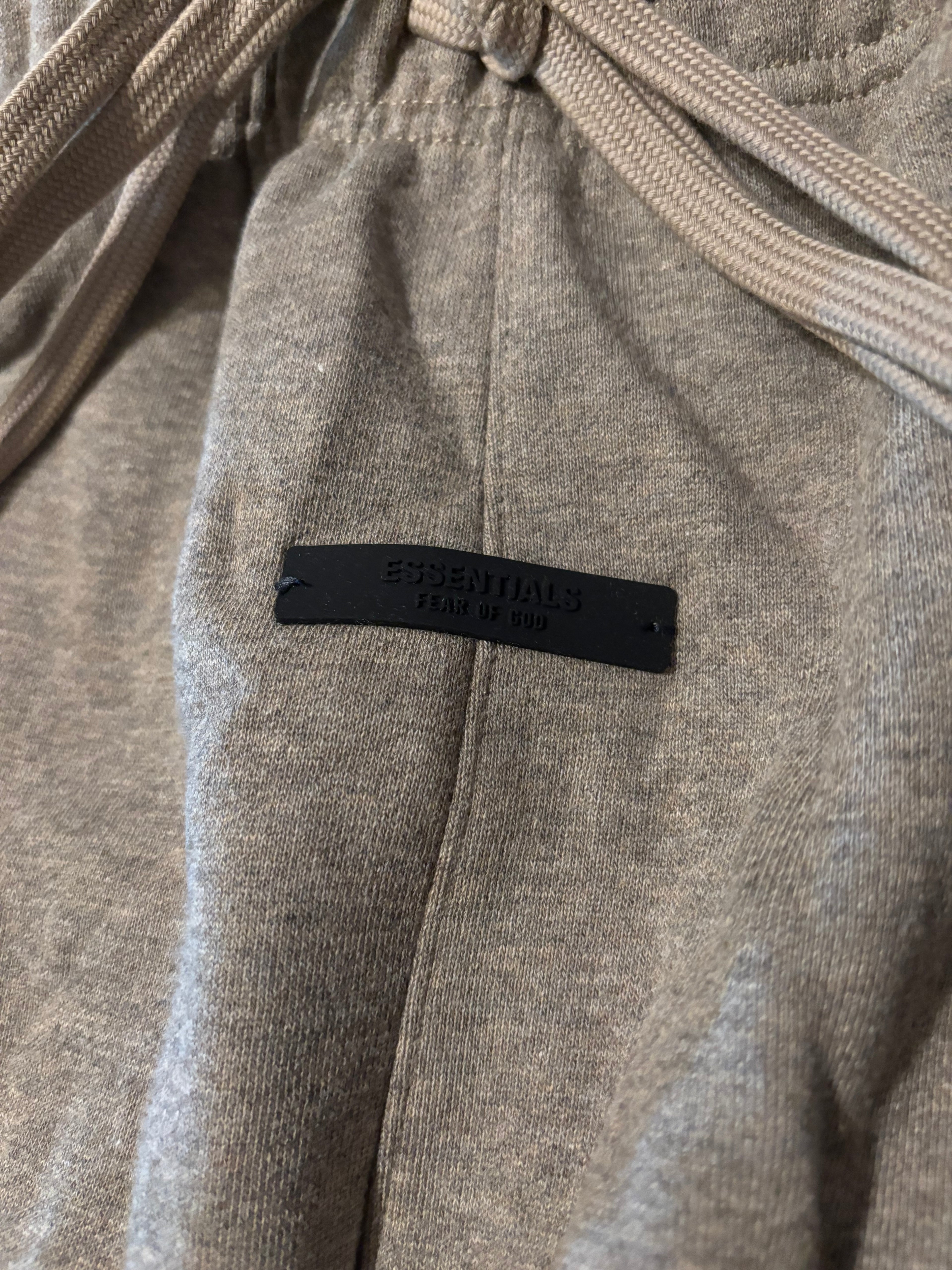 NEW Fear of God Essentials Heather Grey Cuffed Sweatpants Size S-M