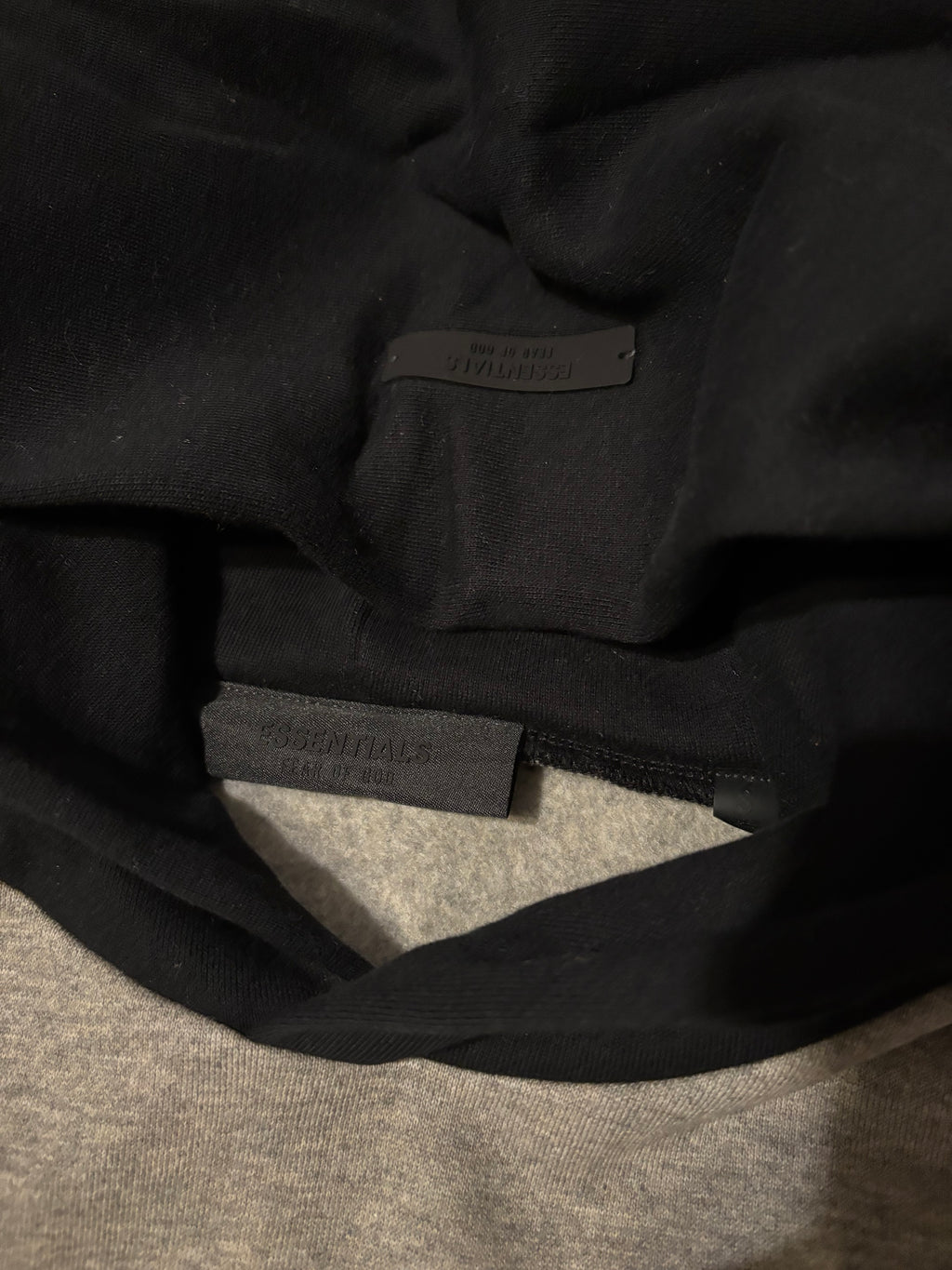 NEW NBA Fear of God Essentials Warm Heather Hoodie Size Small
