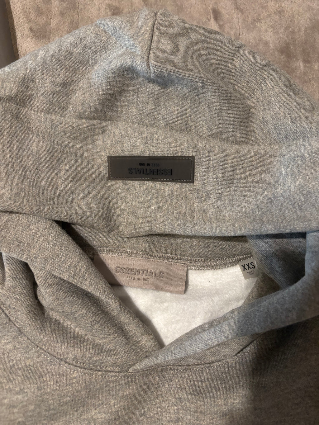 NEW Fear of God Essentials Dark Oatmeal Hoodie Size XXS-XL