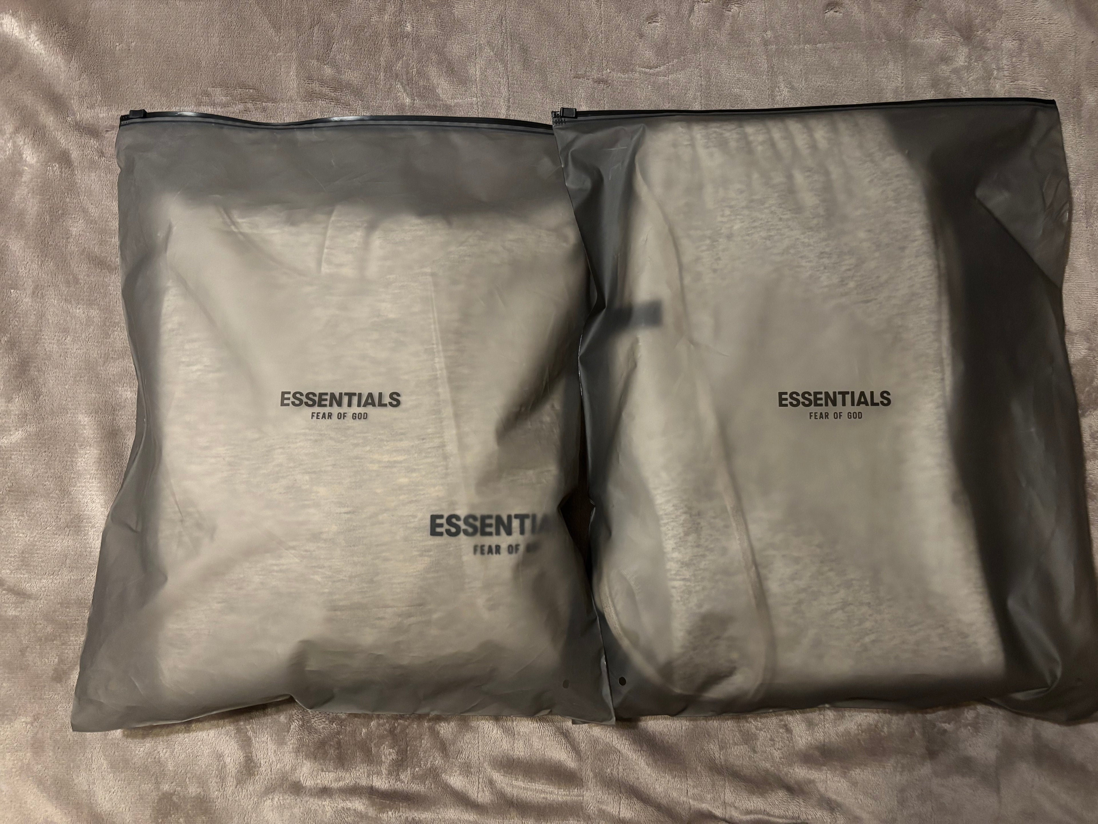 NEW Fear of God Essentials Light Oatmeal Cuffed Bundle Size XXS-L