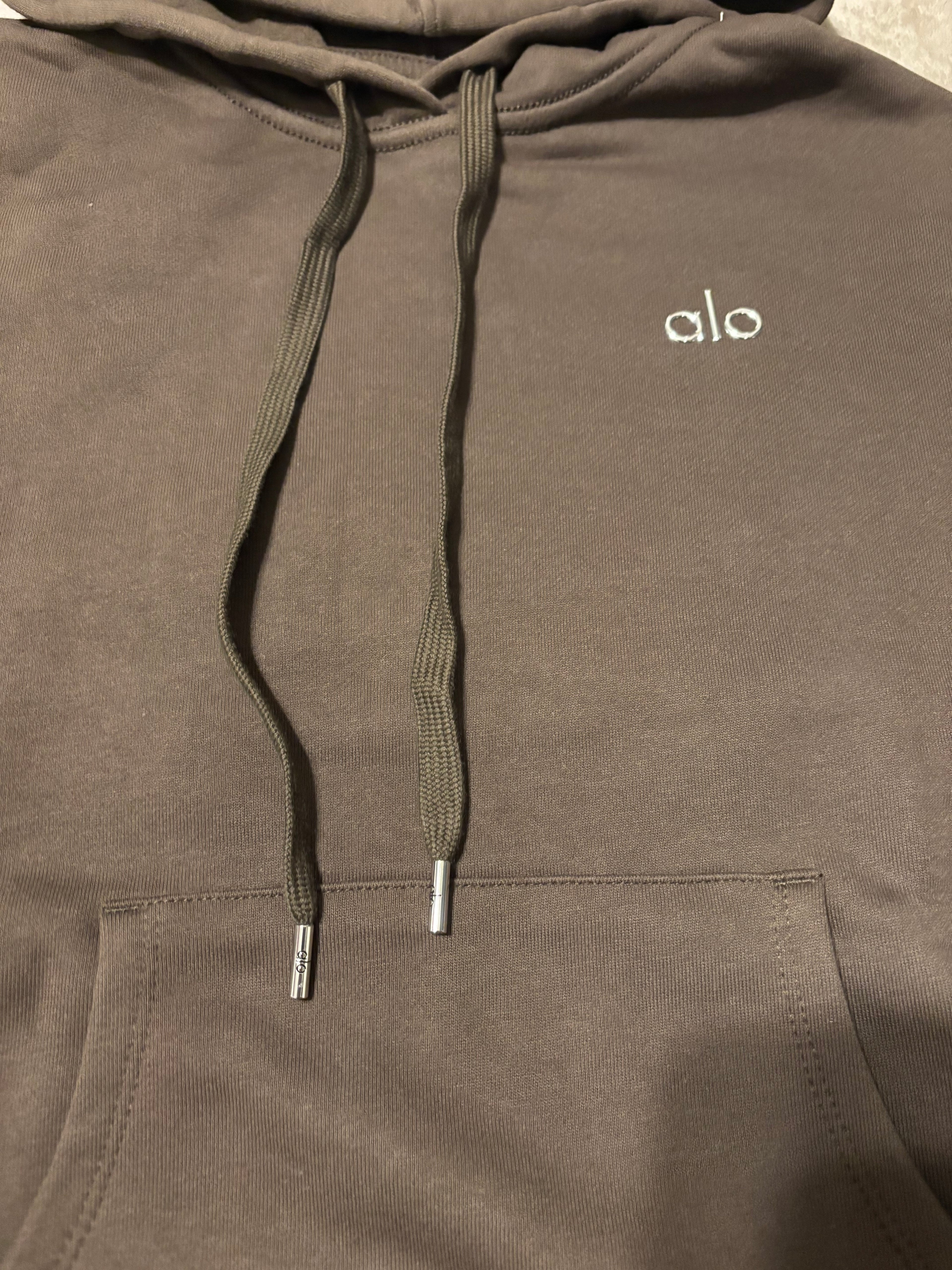 NEW Alo Yoga Espresso Unisex Hoodie Size XS-XL