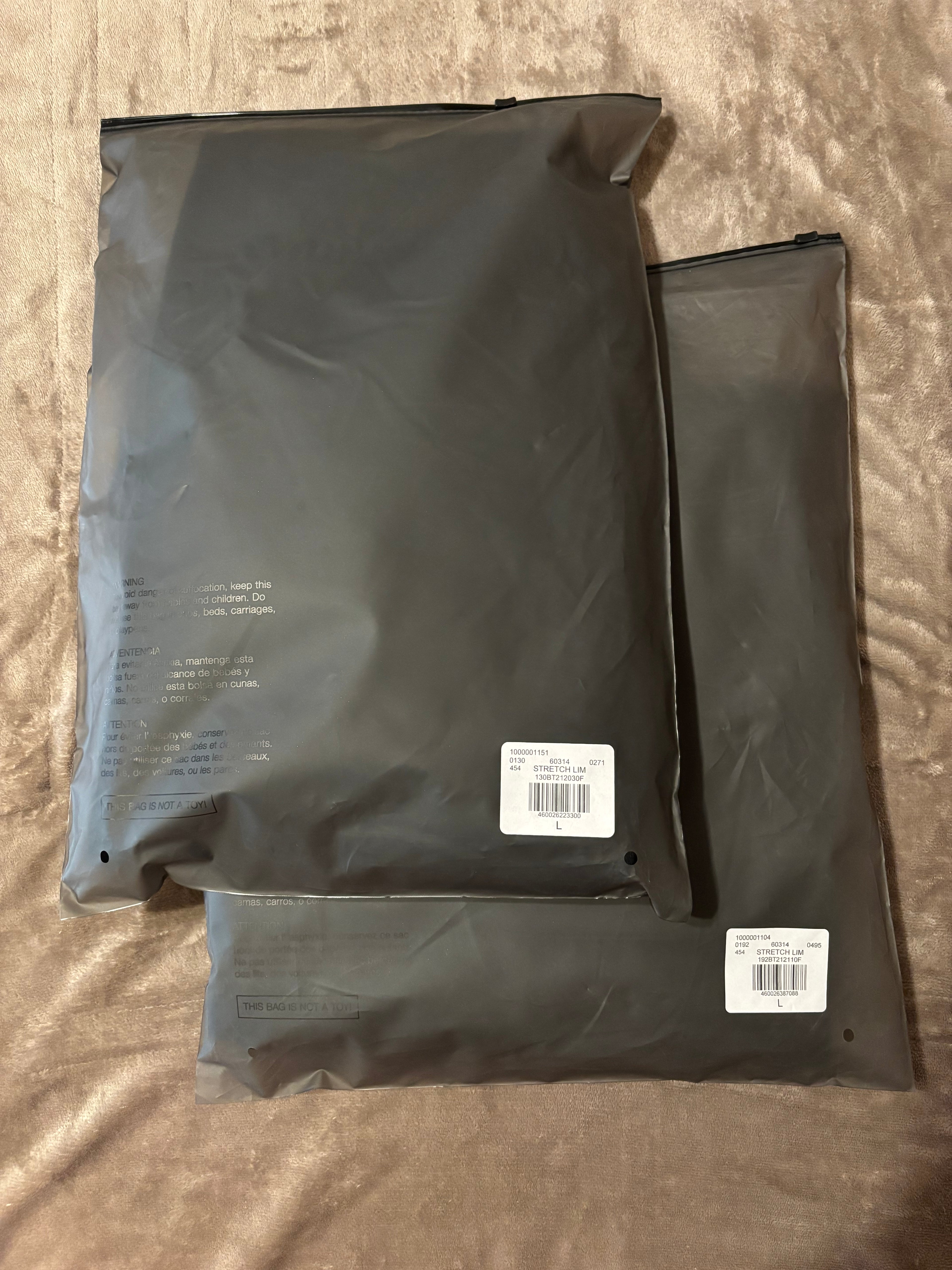 NEW Fear of God Essentials Black Cuffed Bundle Size XXS-L 100% Authentic✅