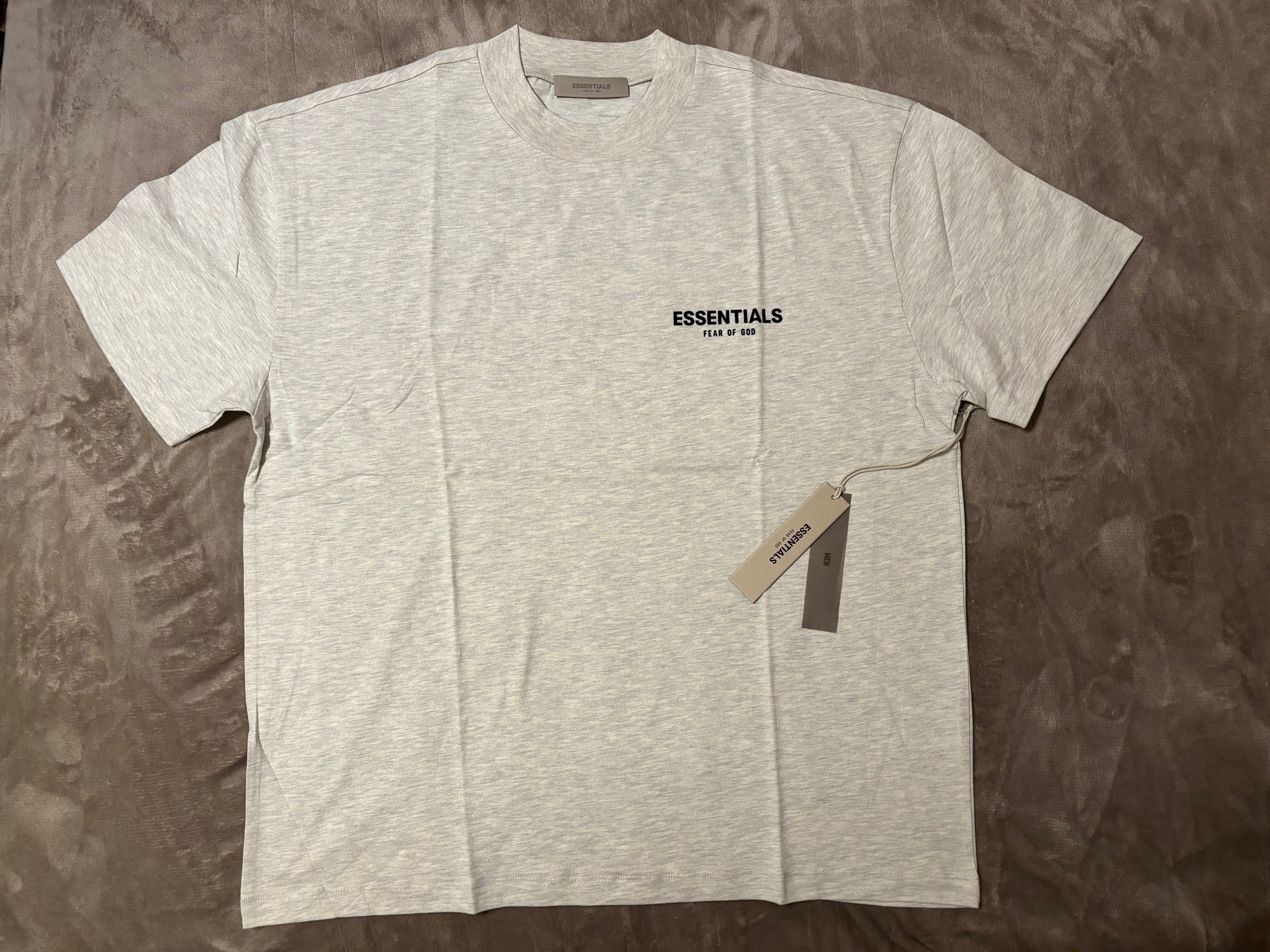 NEW Fear of God Essentials Light Oatmeal T-Shirt Size XS-L