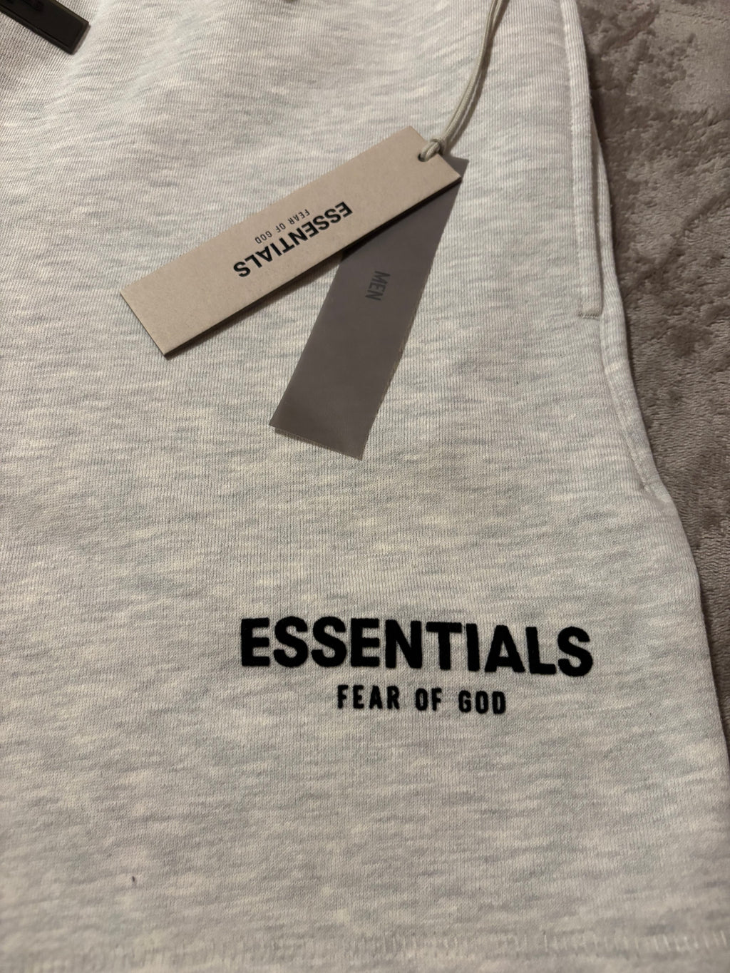 NEW Fear of God Essentials Light Oatmeal Shorts Size XS-L