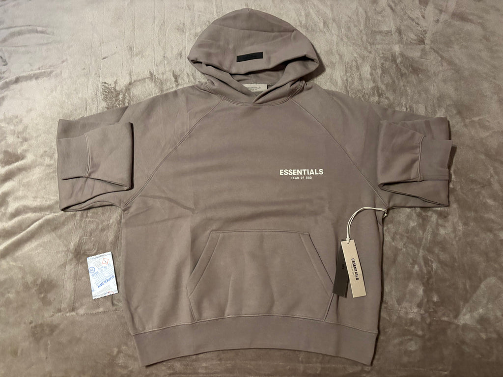 NEW Fear of God Essentials Desert Taupe Hoodie Size S-L 100% Authentic✅