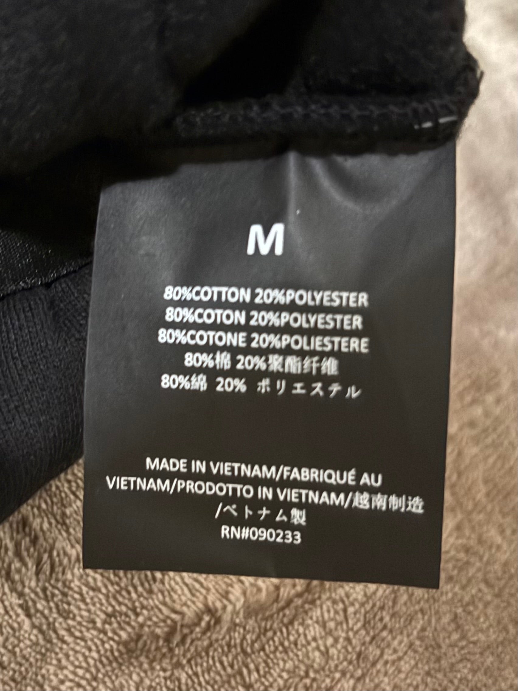 NEW NBA Fear of God Essentials Black Hoodie Size XS-M