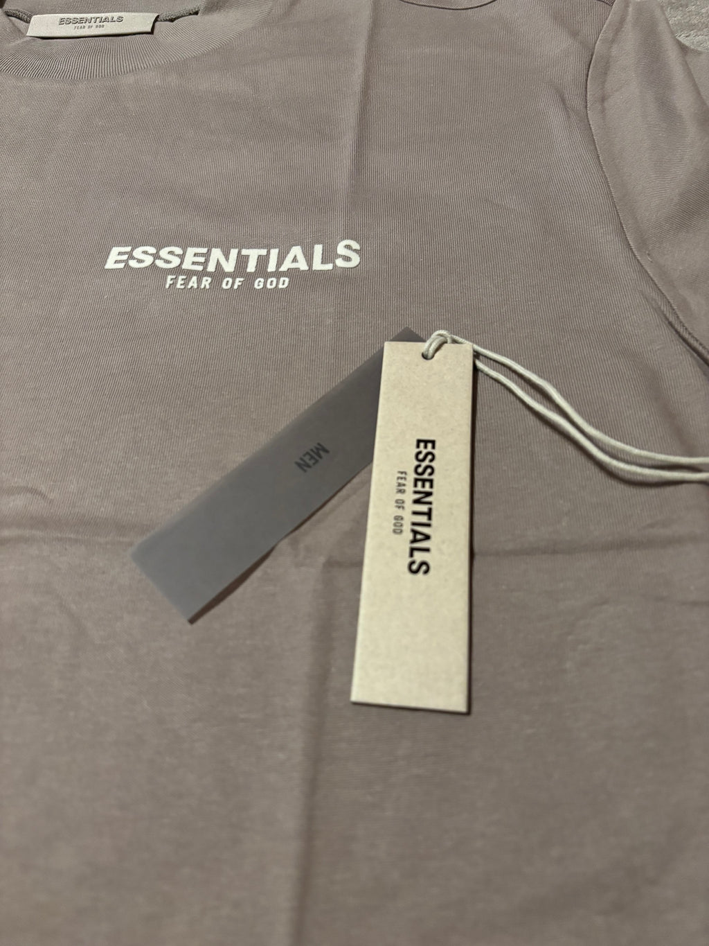 NEW Fear of God Essentials Desert Taupe T-Shirt Size XS