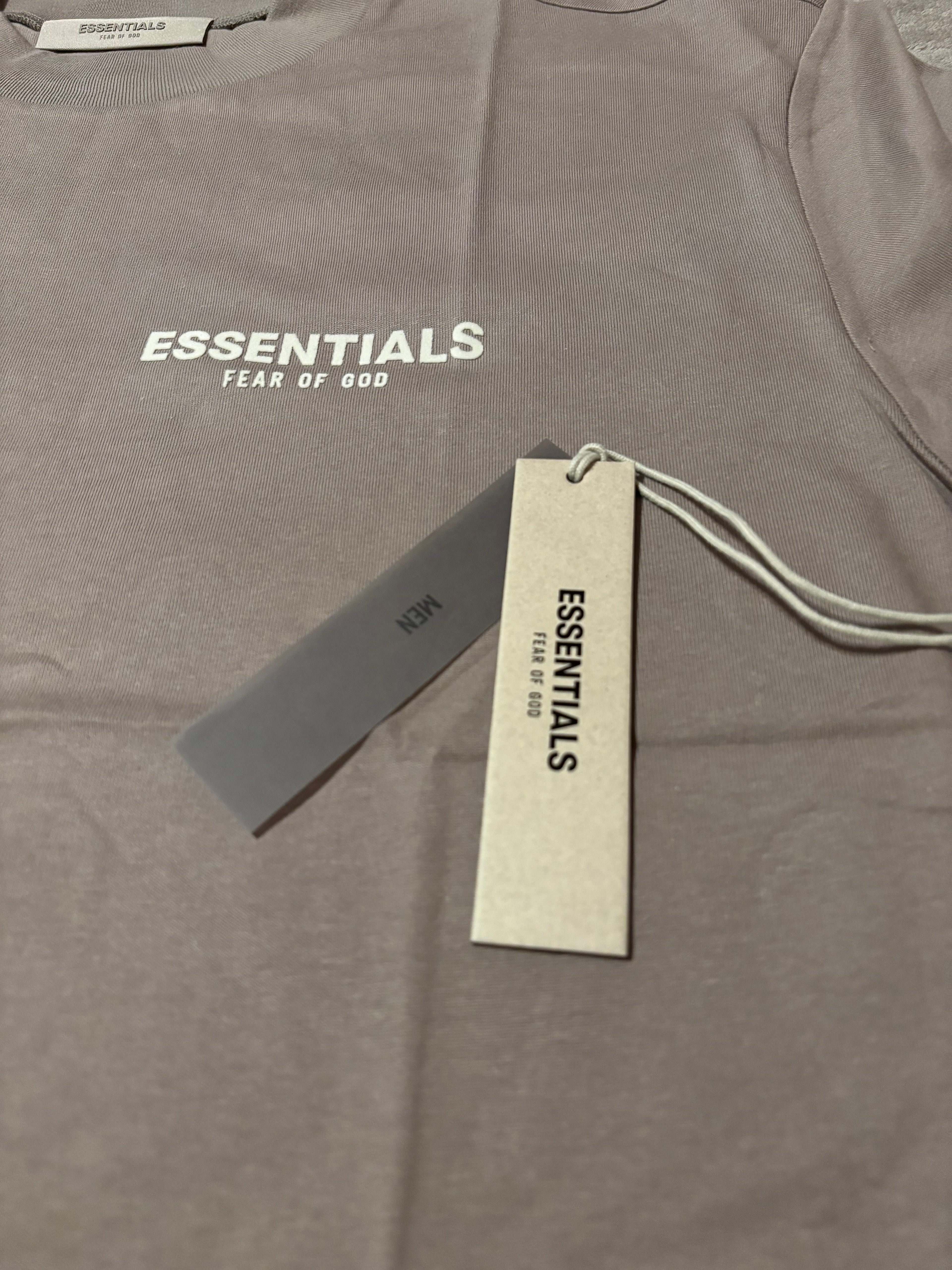 NEW Fear of God Essentials Desert Taupe T-Shirt Size XS 100% Authentic✅