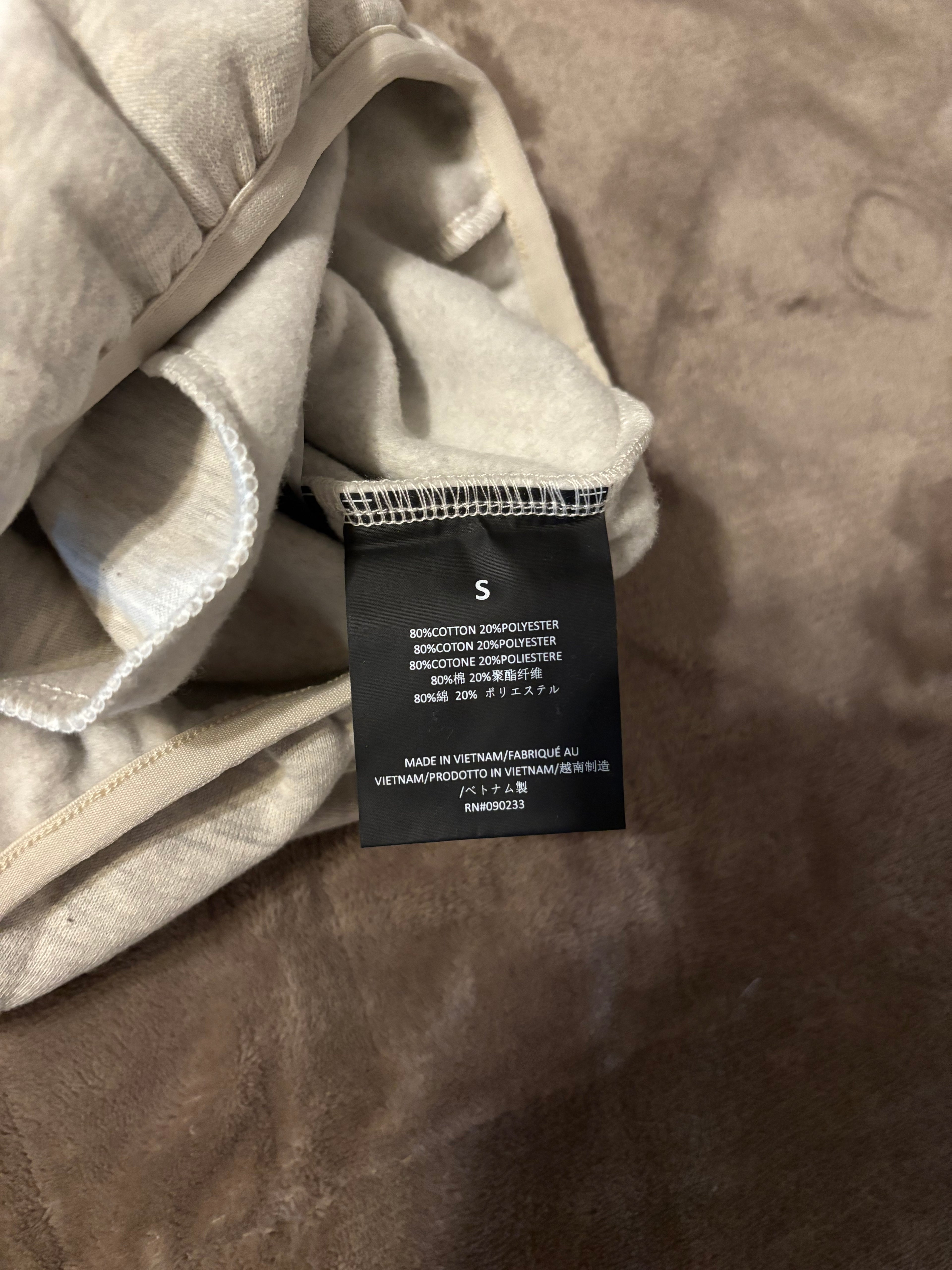 NEW NBA Fear of God Essentials Light Heather Hoodie Size Small