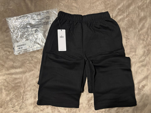 NEW Alo Yoga Black Unisex Relaxed Sweatpants Size S-L