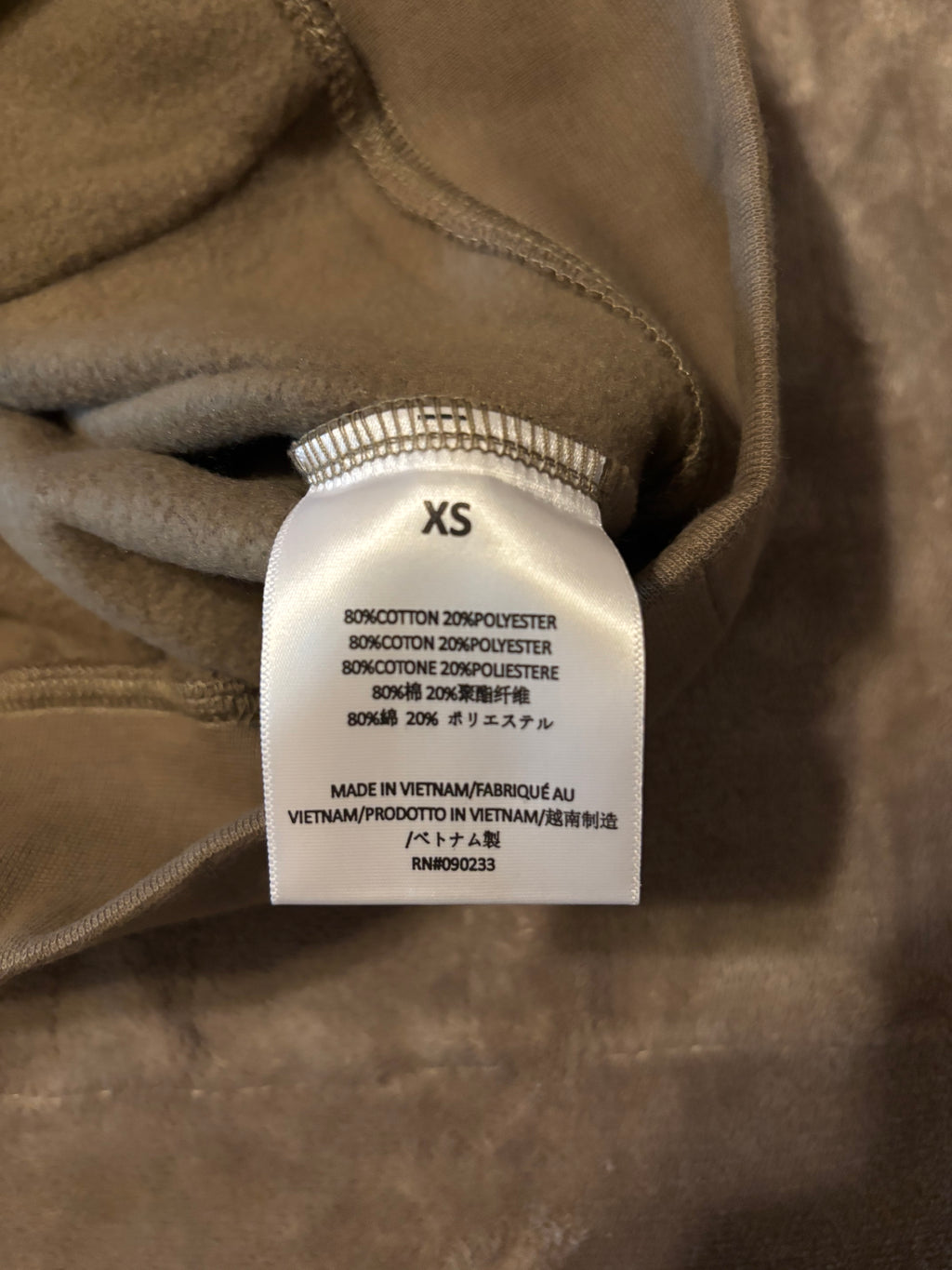 NEW Fear of God Essentials Wood Hoodie Size XS-M