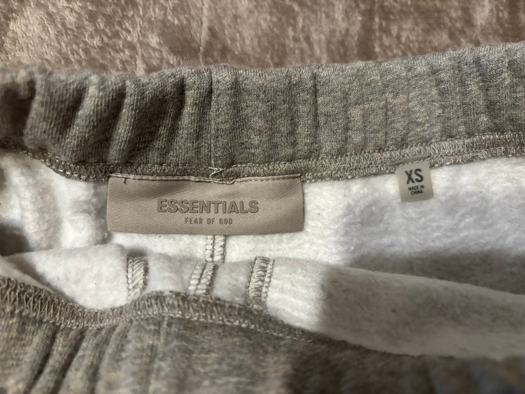 NEW Fear of God Essentials Dark Oatmeal Cuffed Sweatpants Size XXS-L