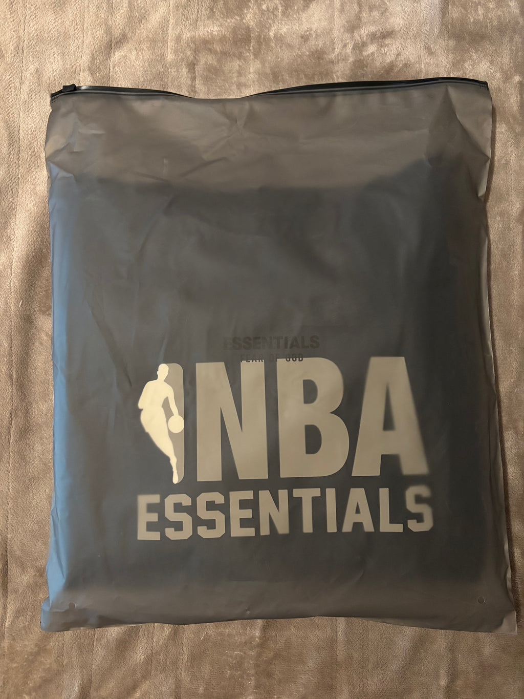 NEW NBA Fear of God Essentials Black Hoodie Size XS-S