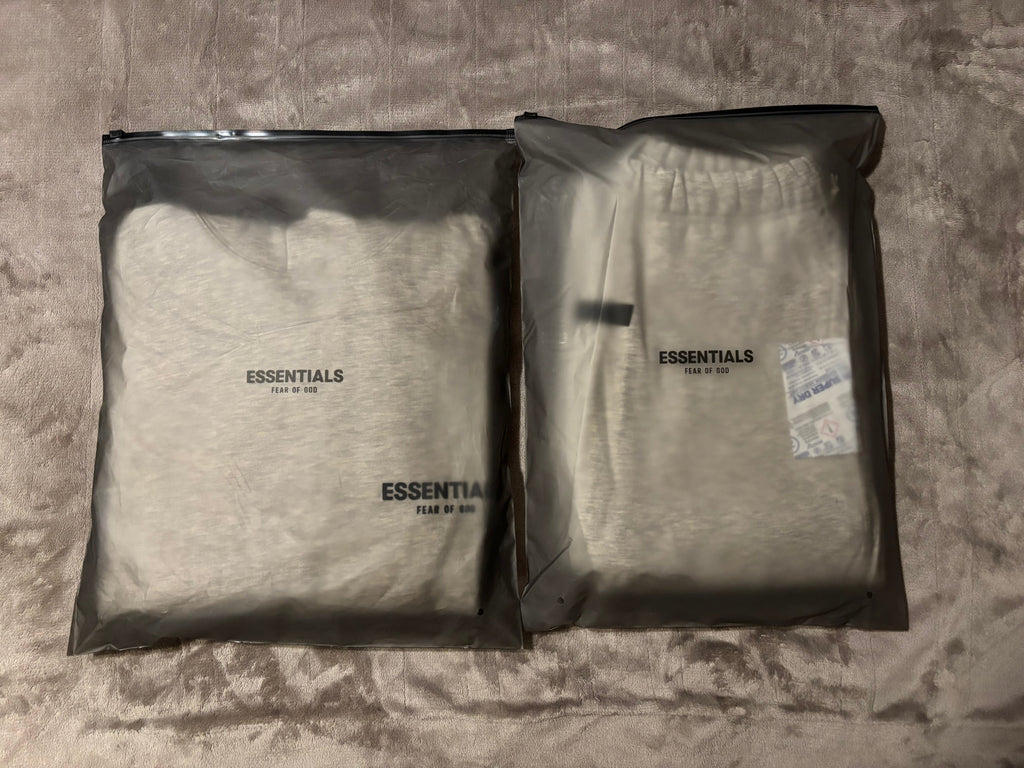 NEW Fear of God Essentials Light Oatmeal Relaxed Bundle Size XXS-L
