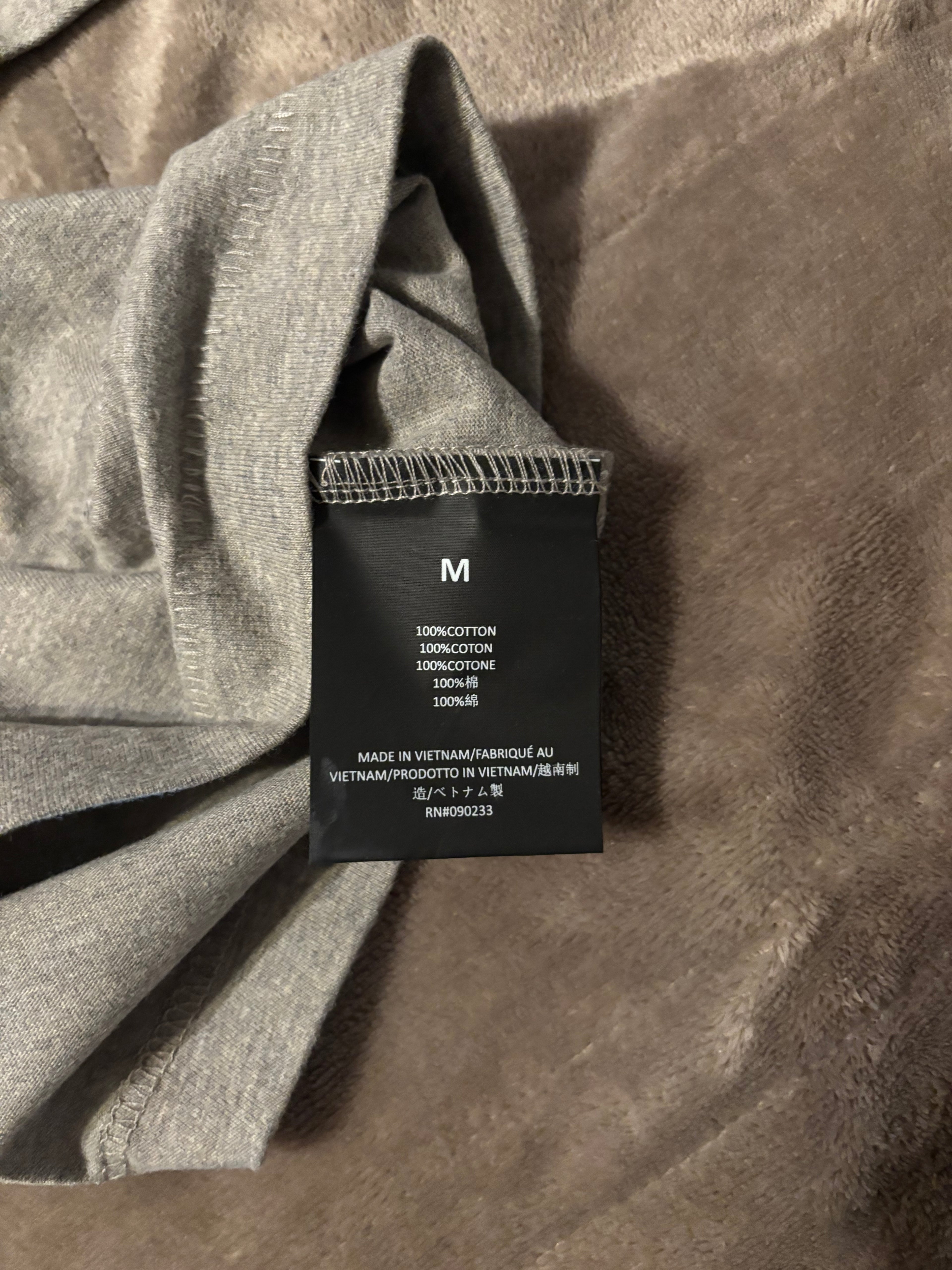 NEW NBA Fear of God Essentials Warm Heather T-Shirt Size S-M