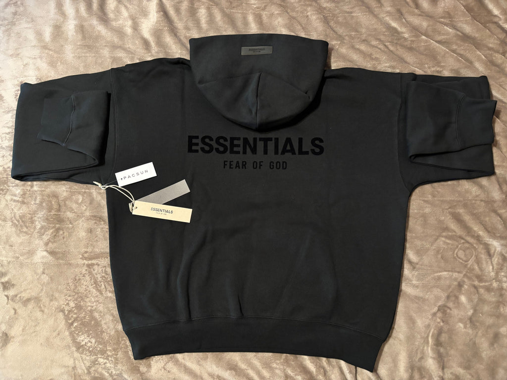 NEW Fear of God Essentials Black Hoodie Size Medium 100% Authentic✅