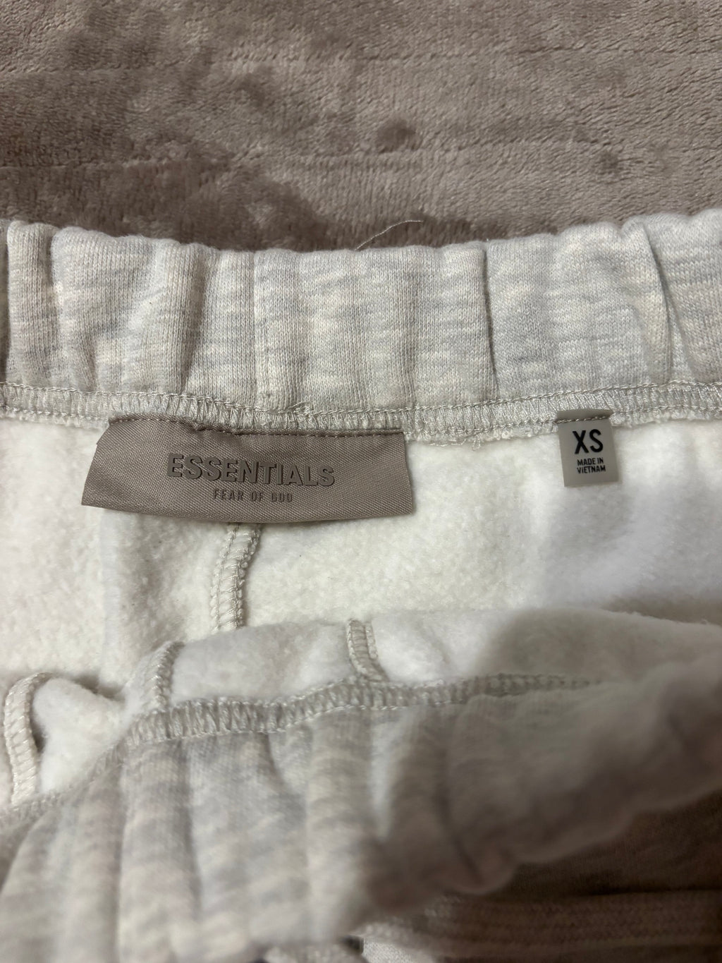 NEW Fear of God Essentials Light Oatmeal Shorts Size XS-L